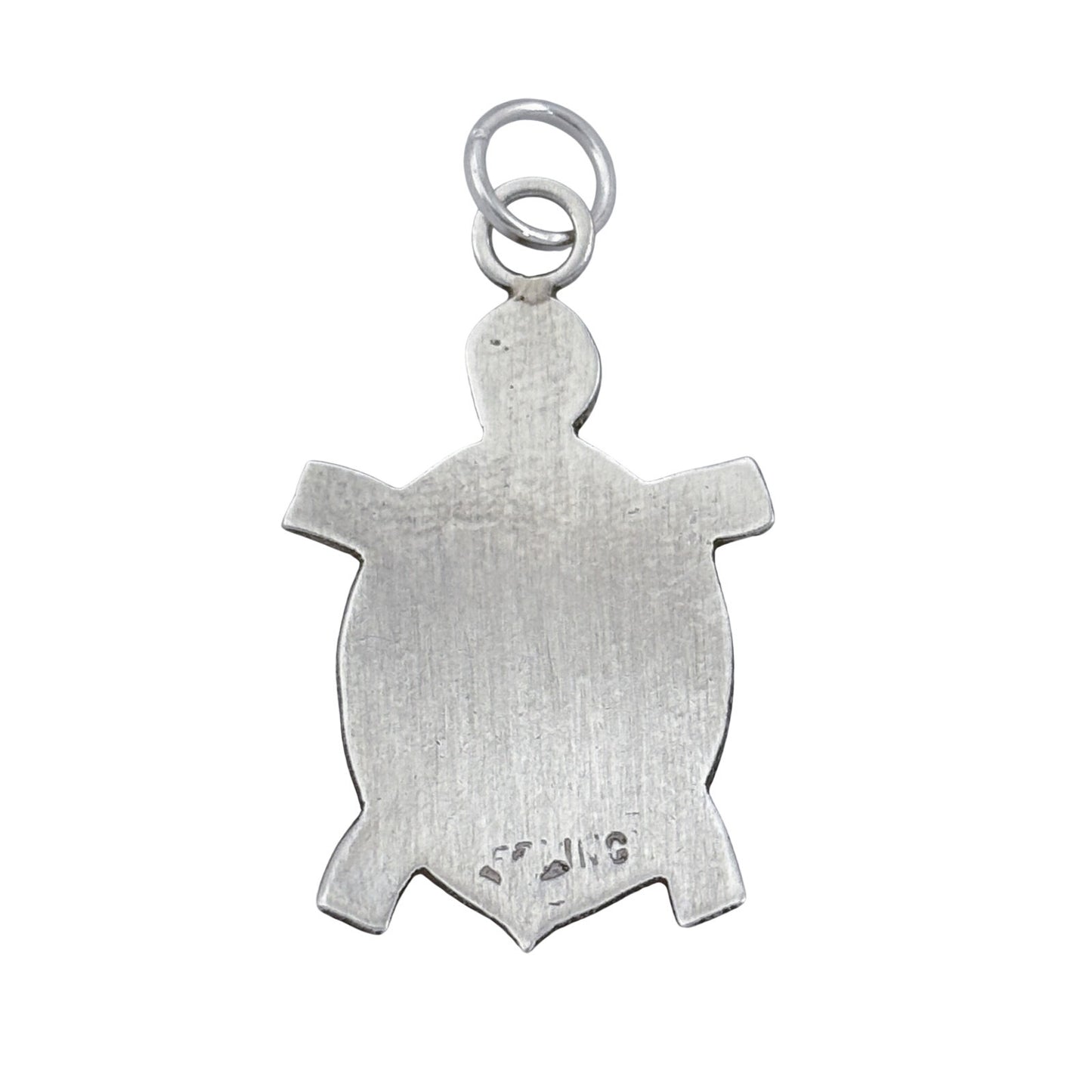 Vintage Sterling Silver 925 Turtle Charm