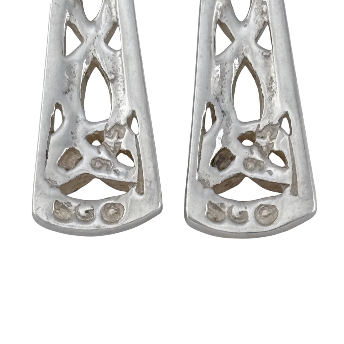 Vintage Sterling Silver 925 Celtic Knot Earrings