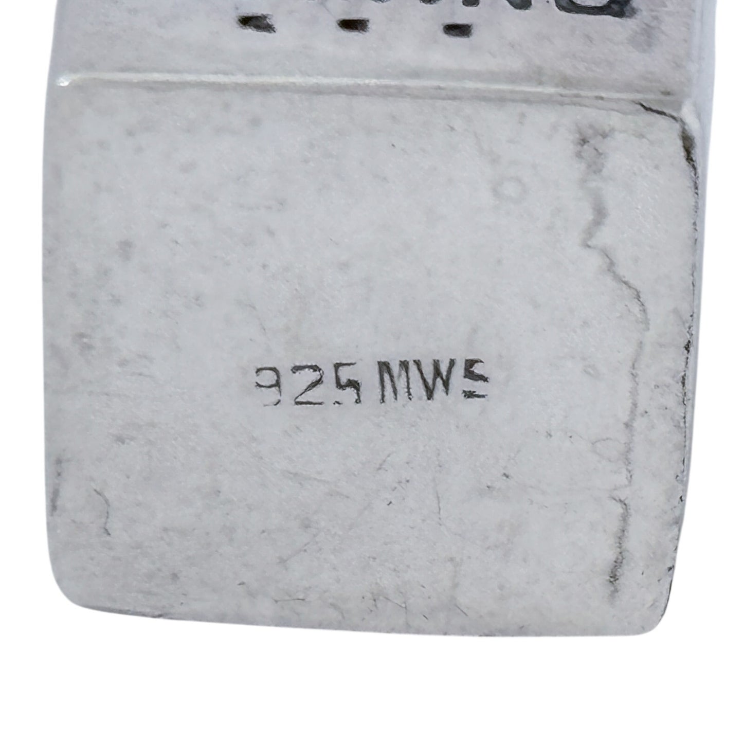 Vitnage Sterling Silver 925 Y2K Millennium Cube Pendant