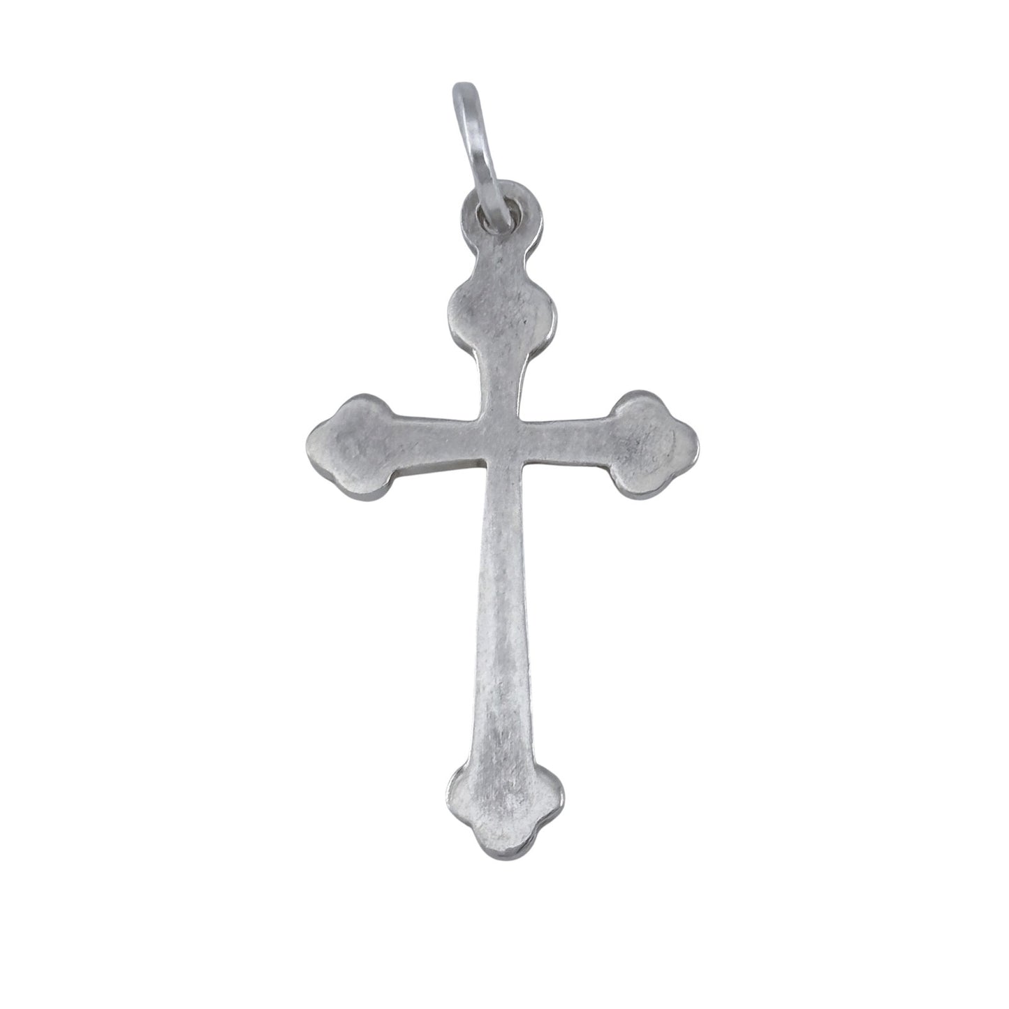 Vintage Sterling Silver 925 Dainty Cross Pendant