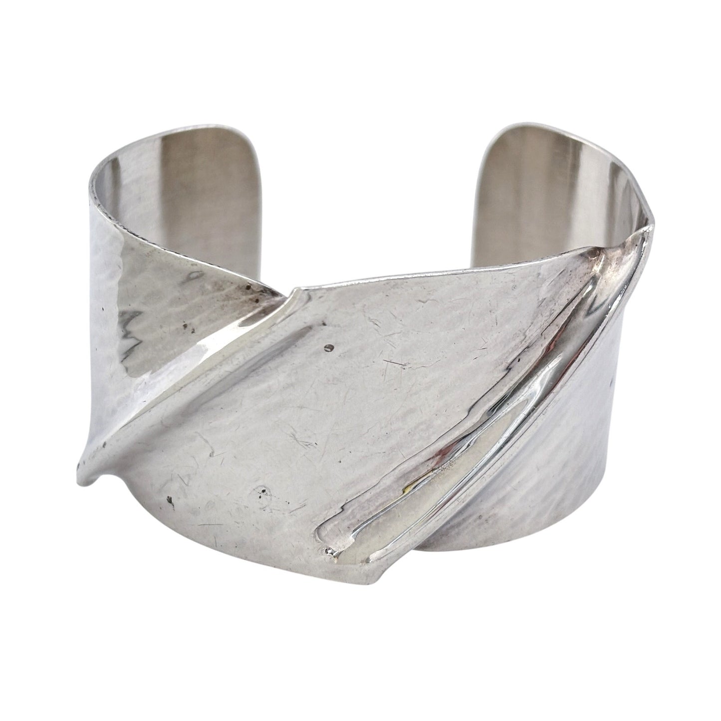 Vintage David Epstein Sterling Silver 925 Twisted Cuff Bracelet 6"