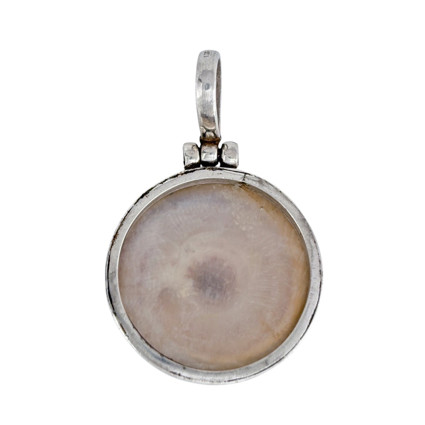 Vintage Sterling Silver 925 Spiral Shell Pendant