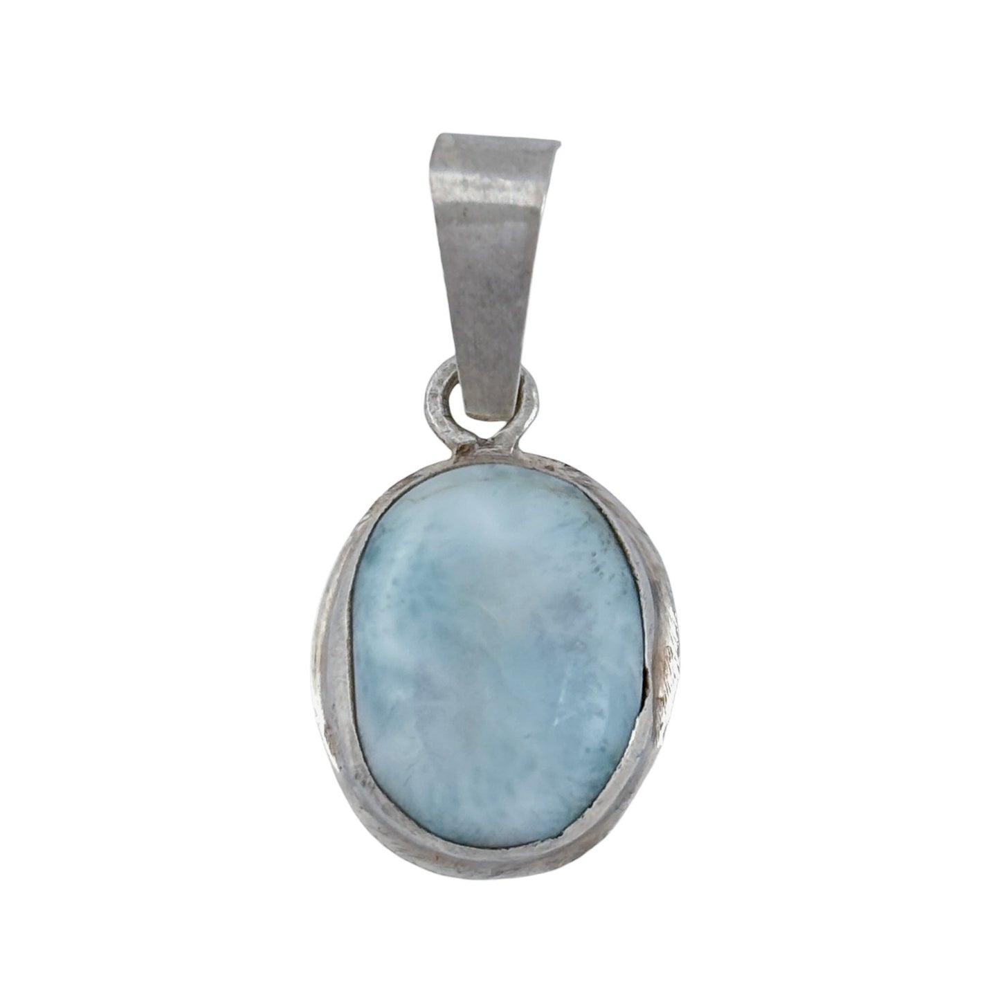 Vintage Sterling Silver 925 Larimar Pendant