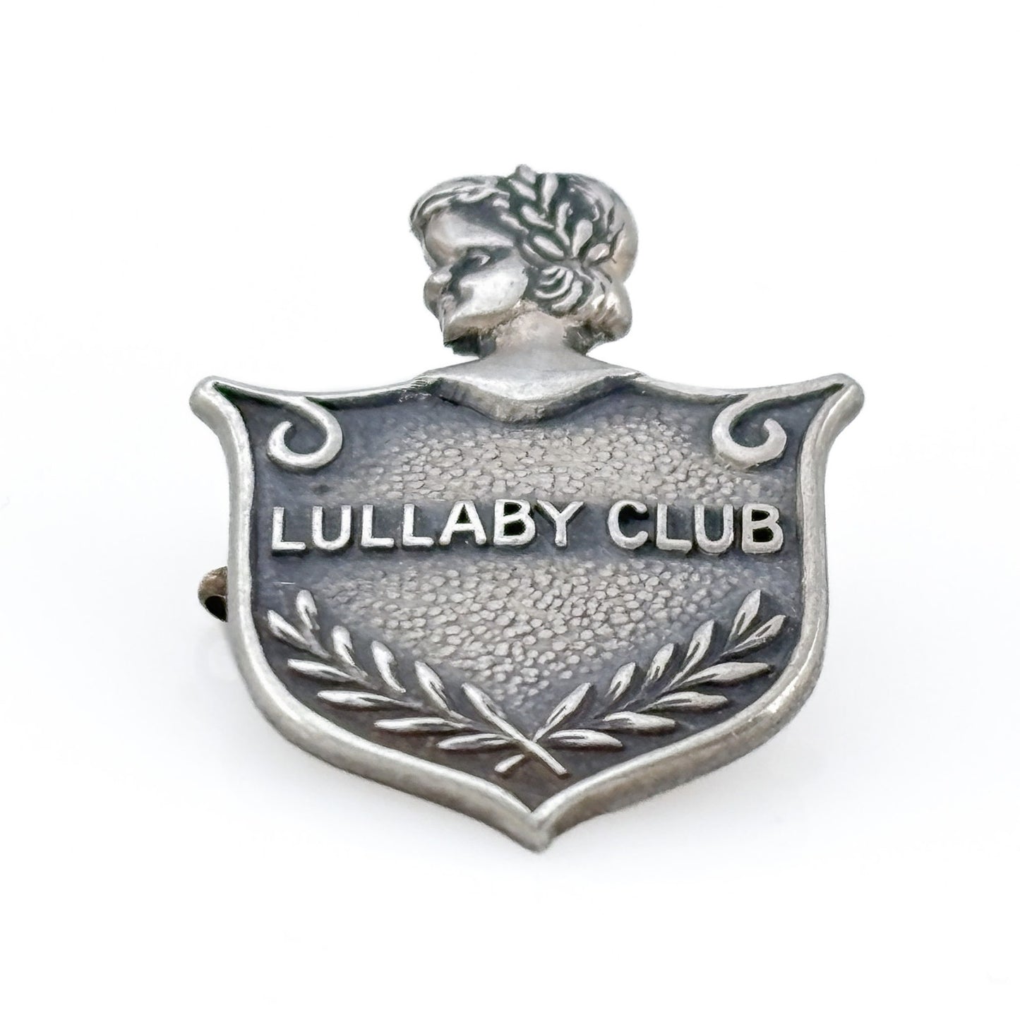 Vintage Sterling Silver 925 Lullaby Club Brooch