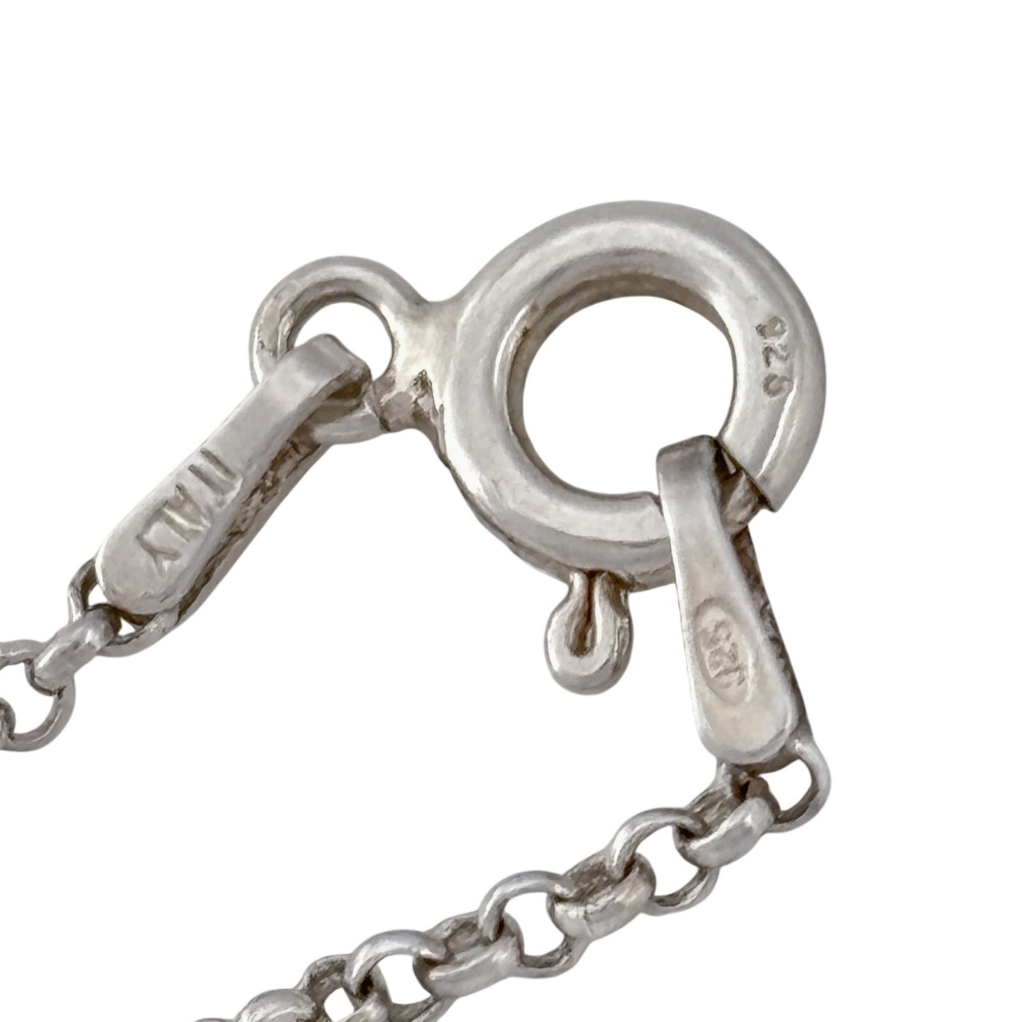 Vintage Sterling Silver 925 Fleur de Lis Bracelet 7.25"