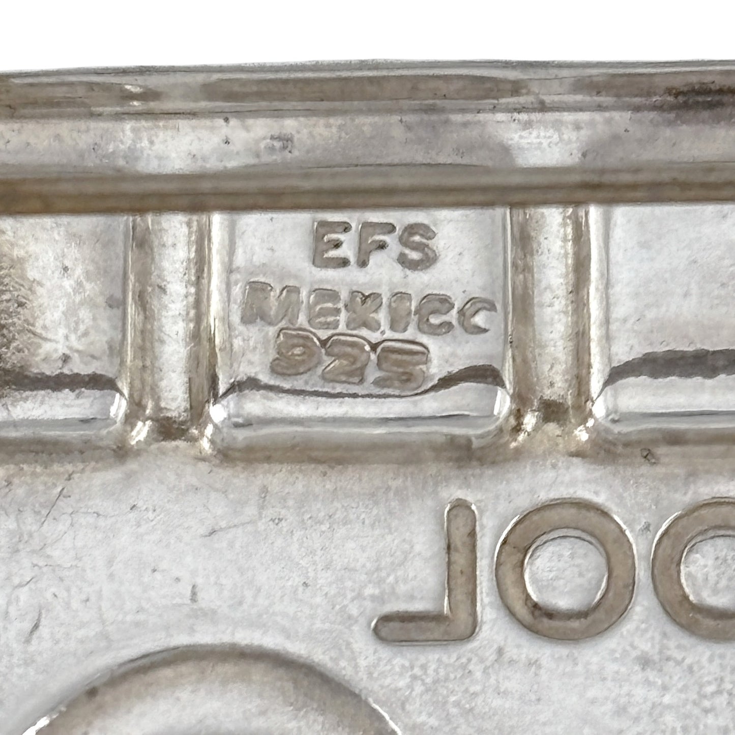 Vintage EFS Mexican Sterling Silver 925 School Bus Brooch