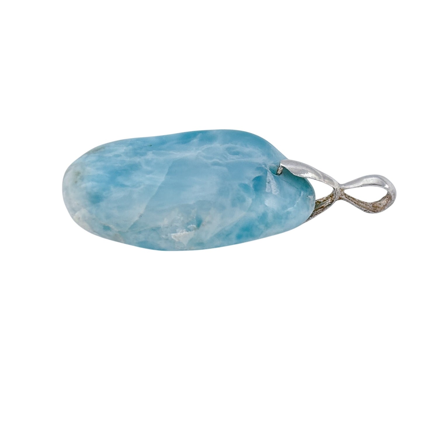 Vintage Sterling Silver 925 Larimar Pendant