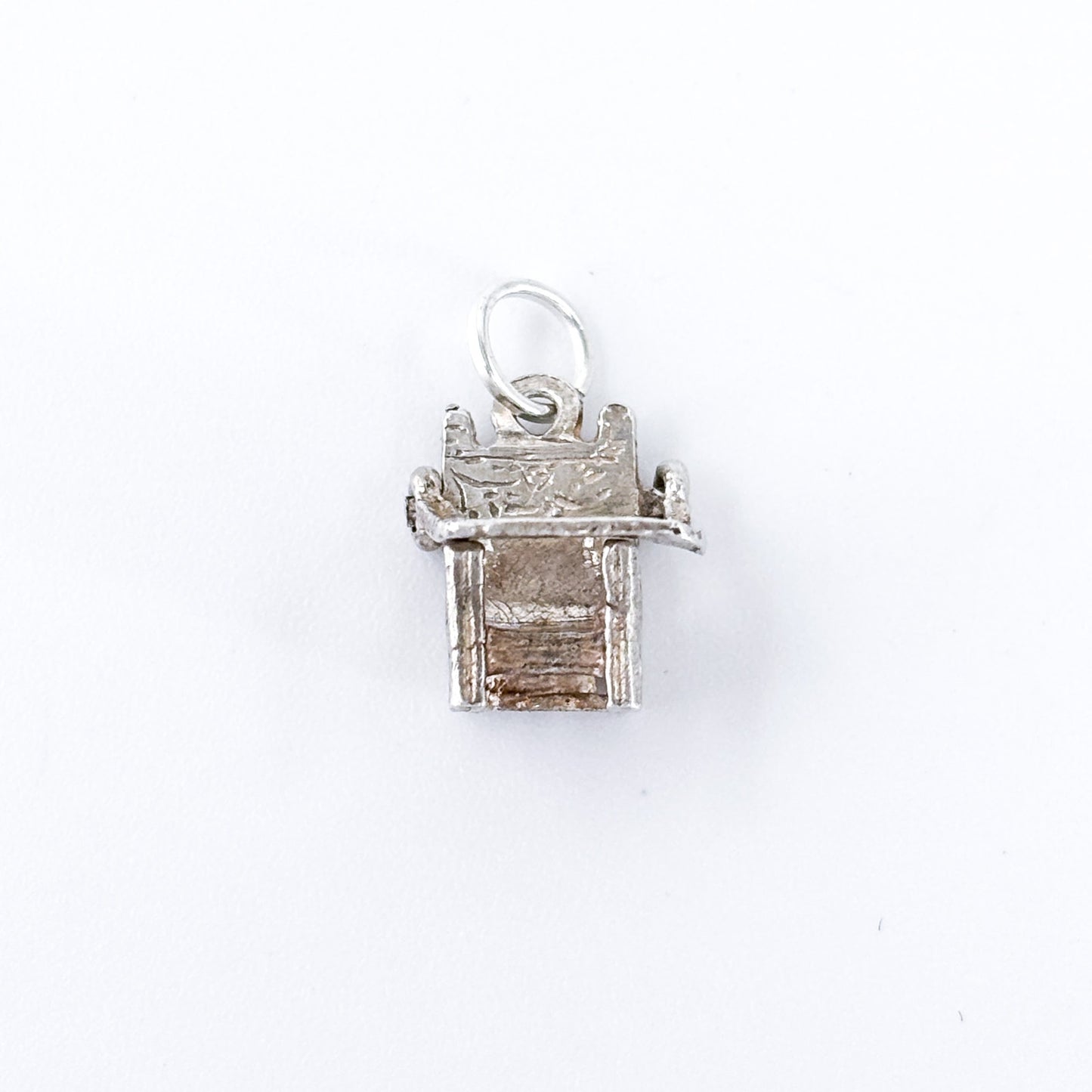 Vintage Sterling Silver 925 Baby High Chair Charm