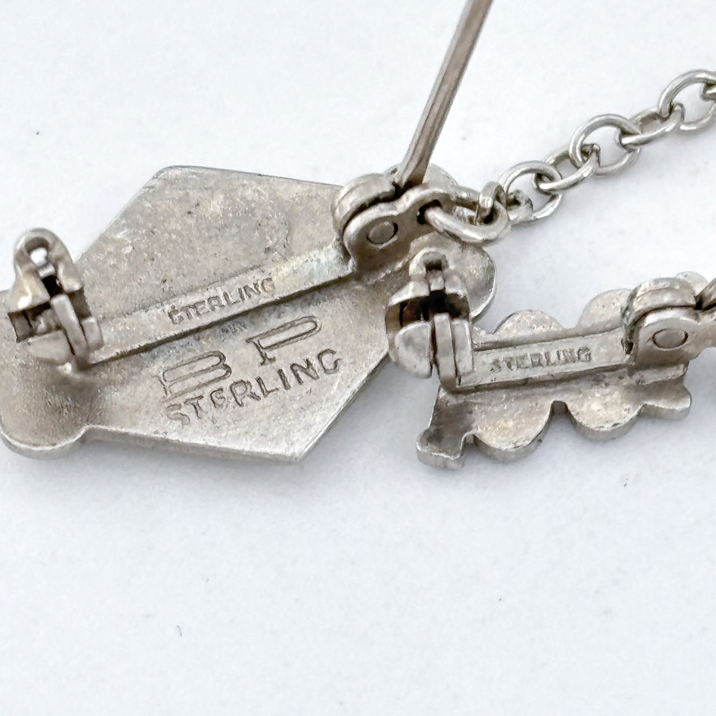 Vintage Sterling Silver 925 GCC 1961 Brooch