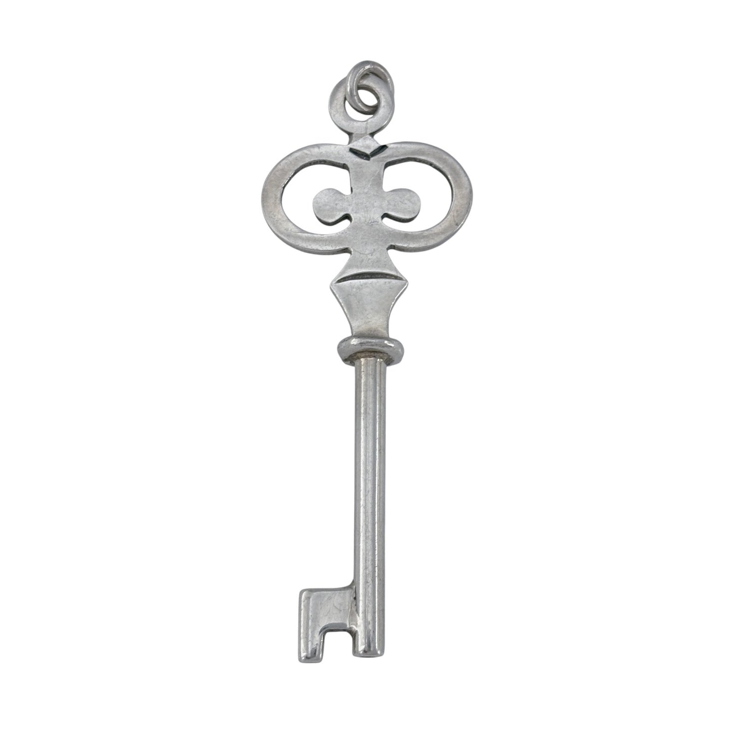 Vintage Sterling Silver 925 Key Pendant