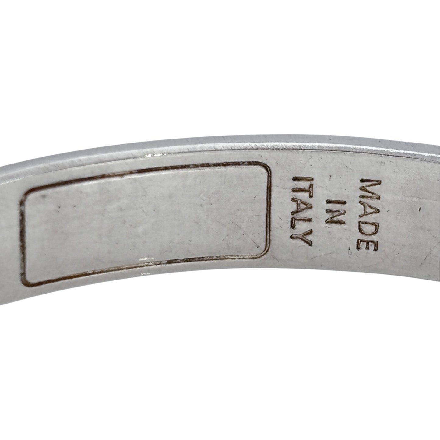 HIV/AIDS Awareness 90’s Silver Plated Until There's a Cure Cuff 7"