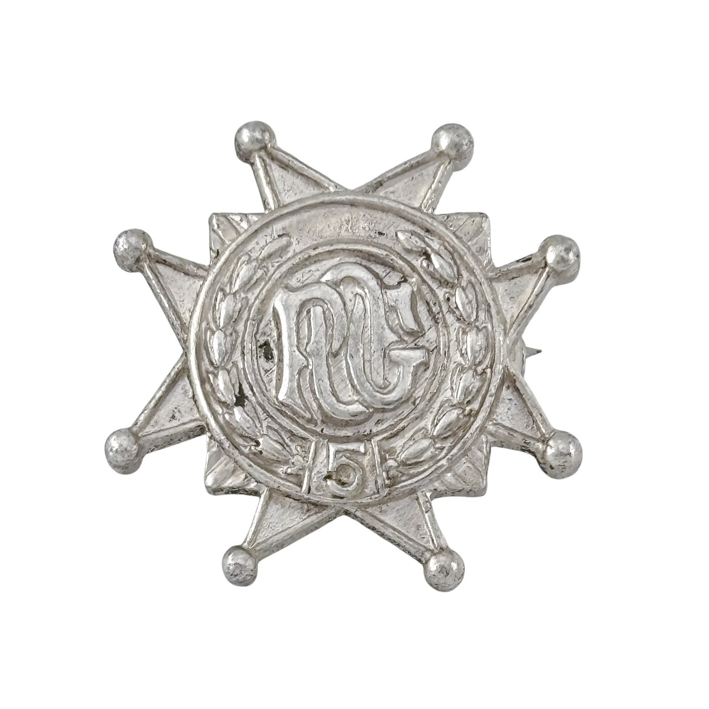 Vintage Sterling Silver 925 Prudential Old Guard POG Star Pin