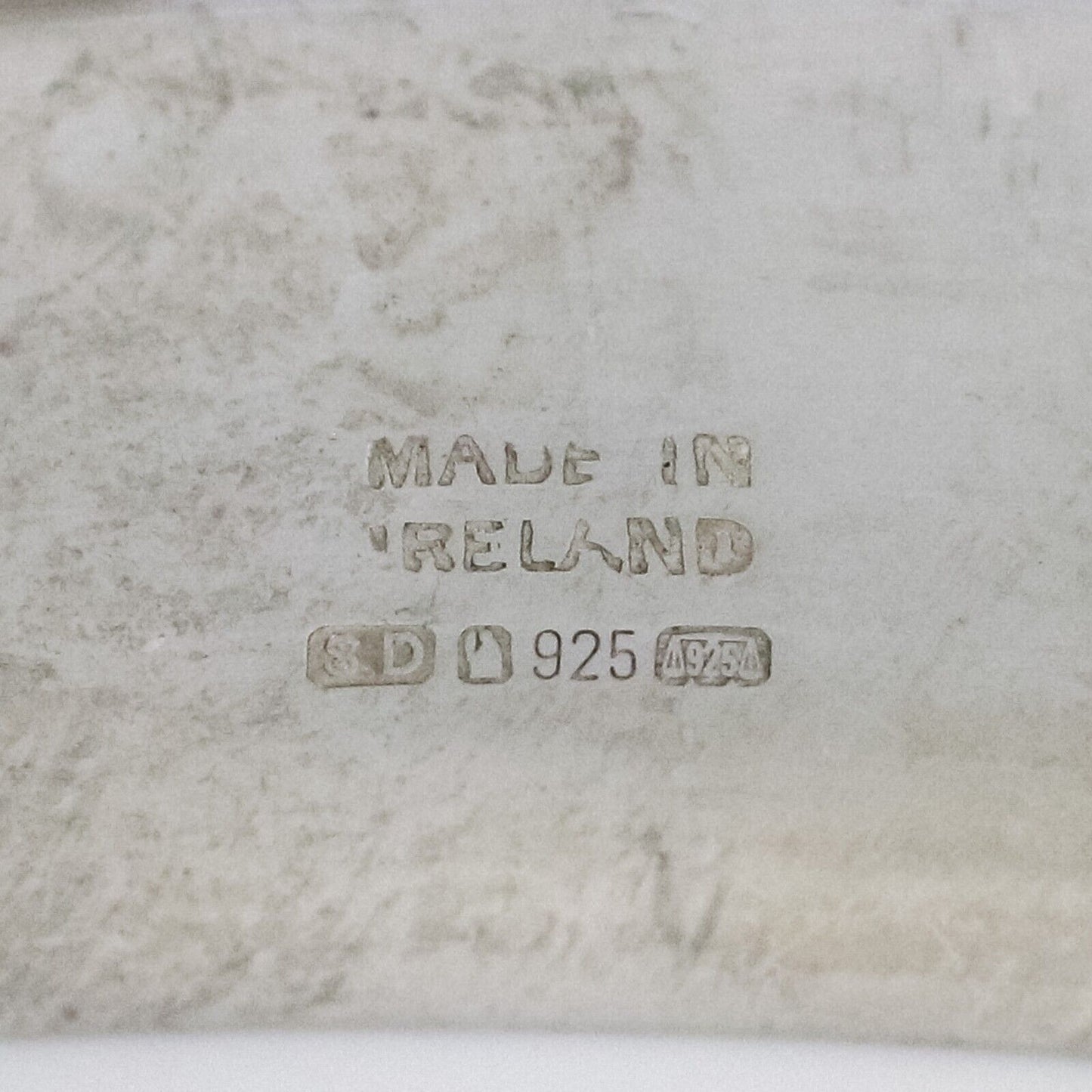 Michael Hilliar | History of Ireland Cuff | Sterling Silver 925 Bracelet | 7.5"