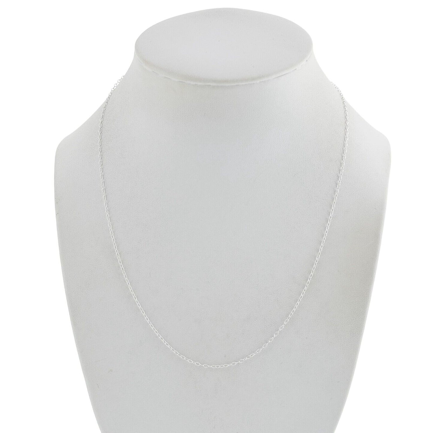 Vintage Sterling Silver 925 Link Chain Necklace 18"
