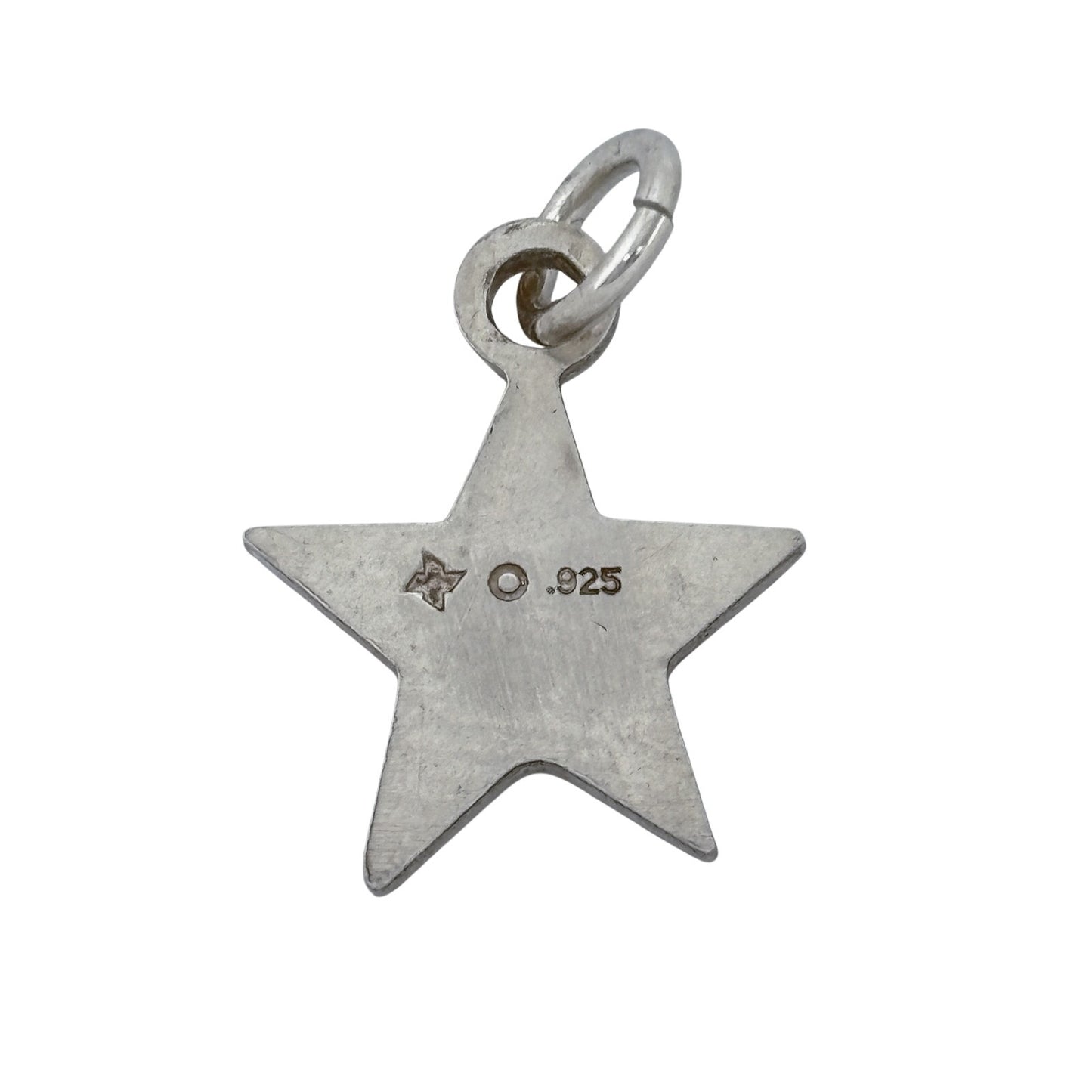 Vintage Sterling Silver 925 Star 22 Charm
