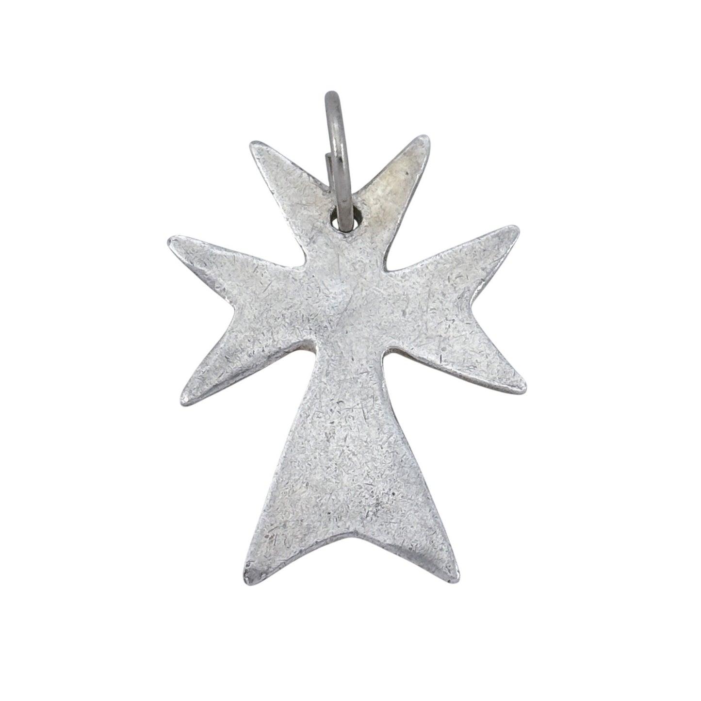 Vintage Sterling Silver 925 Maltese Cross Pendant