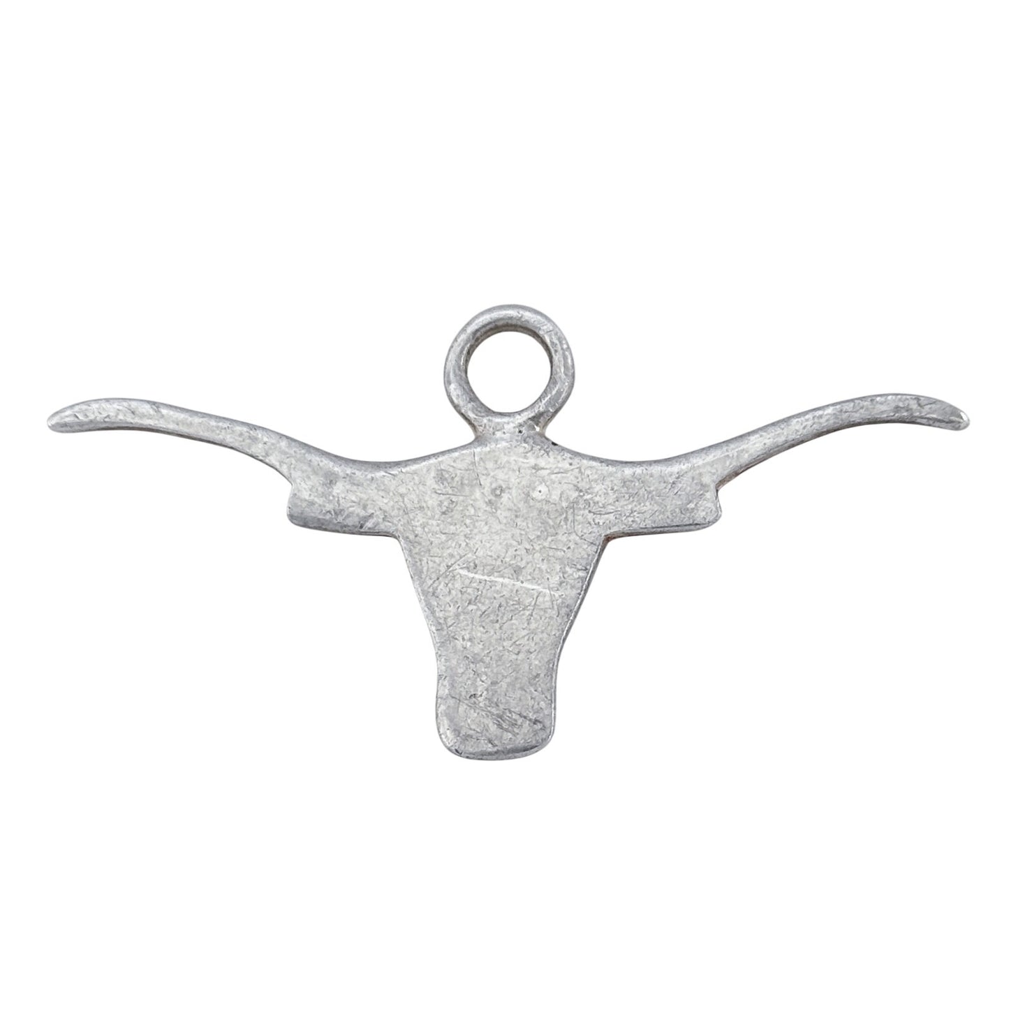 Vintage Sterling Silver 925 Longhorn Charm