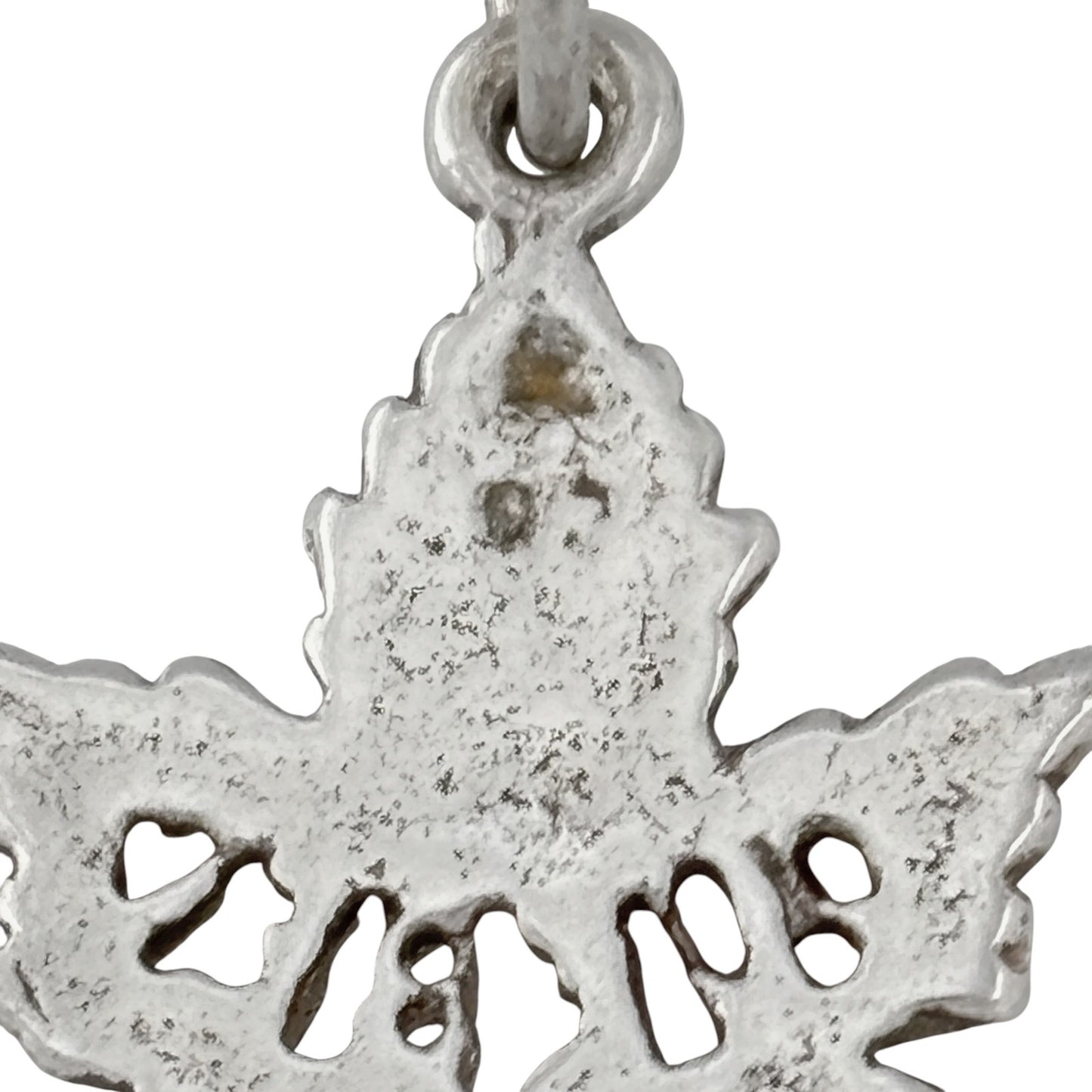 Vintage Sterling Silver 925 Quebec Maple Leaf Charm