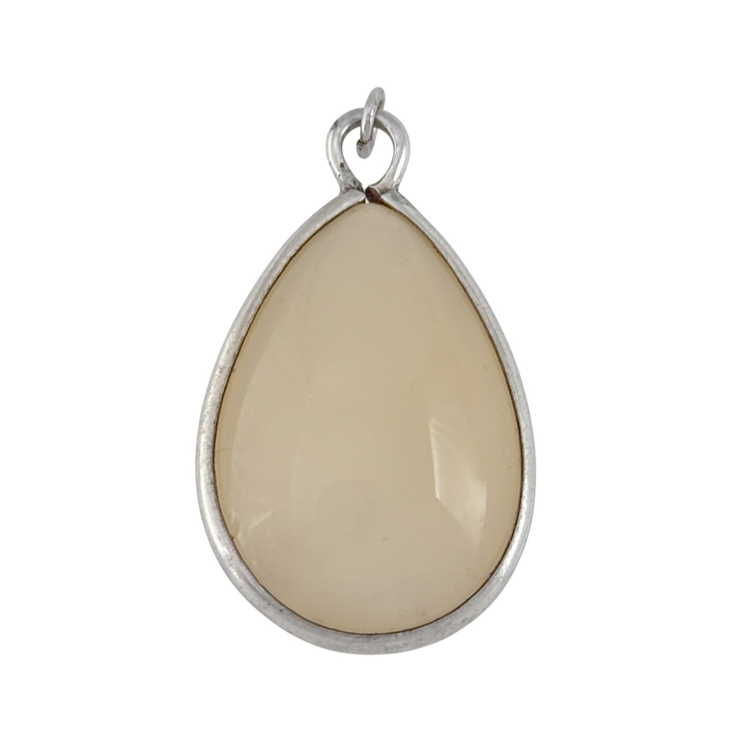 Vintage Sterling Silver 925 Chalcedony Pendant