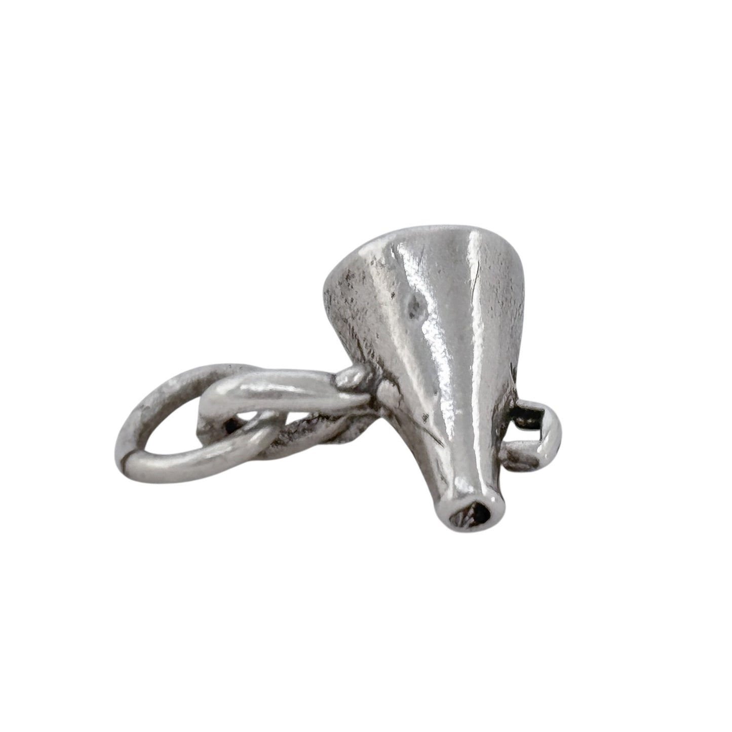 Vintage Sterling Silver 925 Megaphone Charm