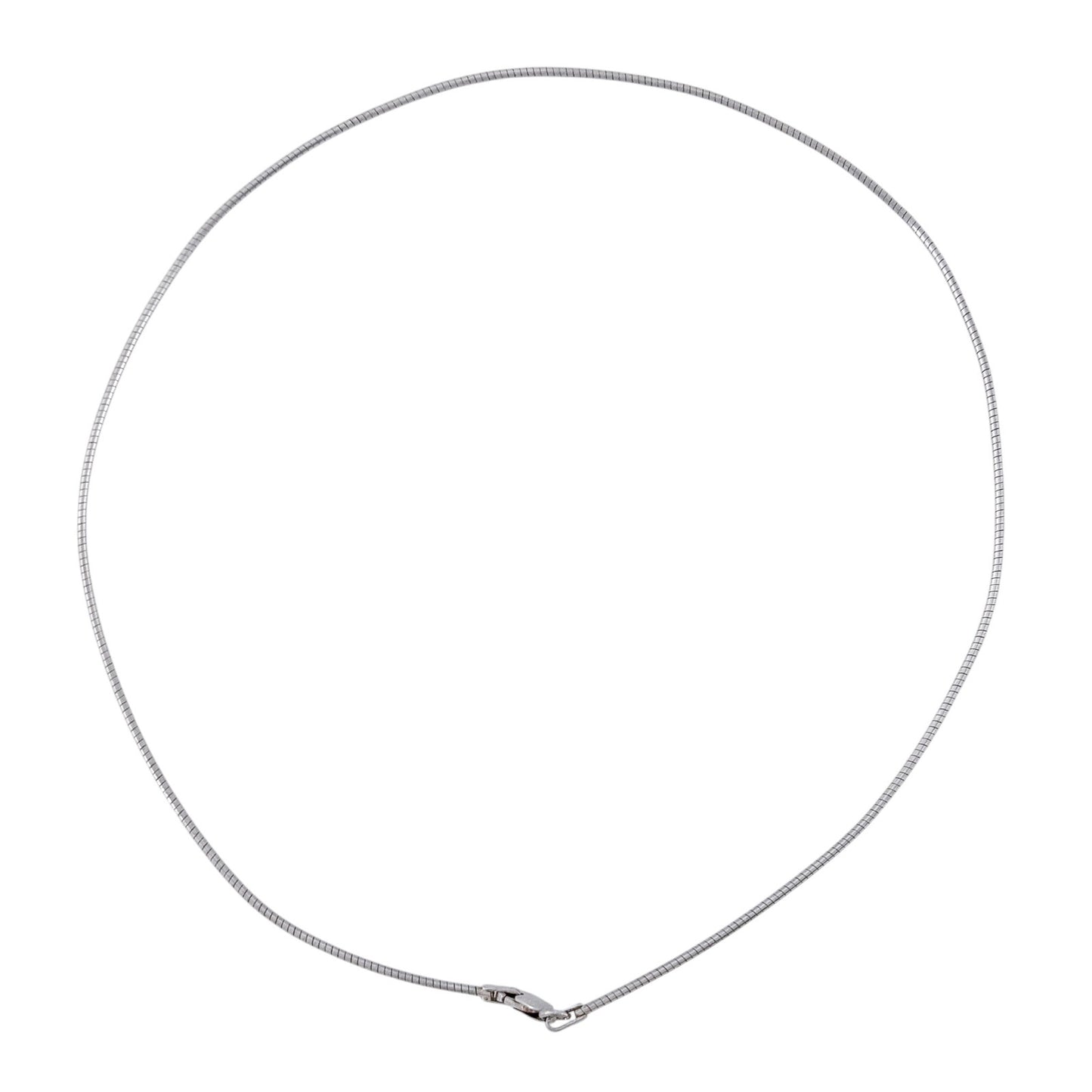Vintage Sterling Silver 925 Snake Chain Necklace 16"