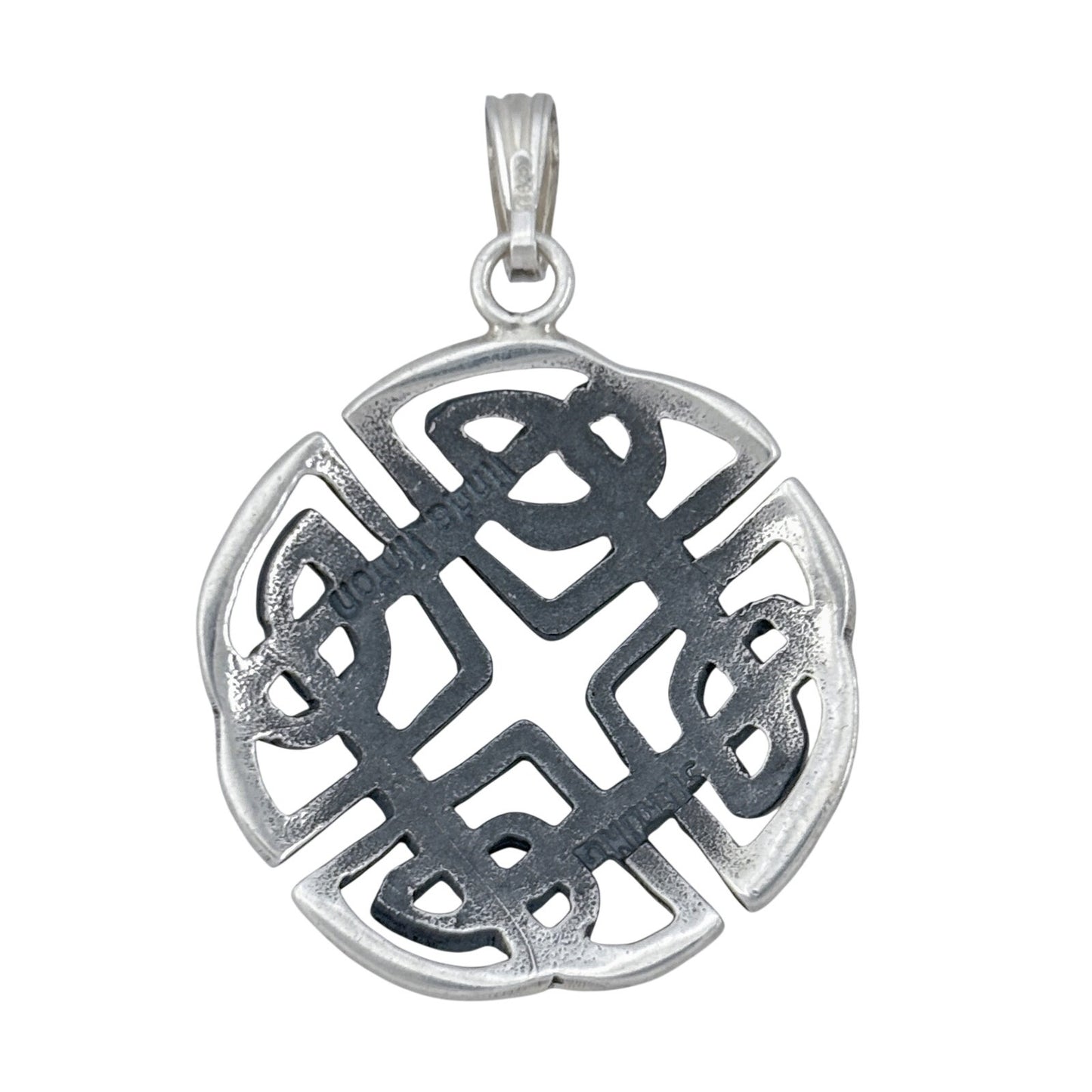 Vintage Sterling Silver 925 Celtic Knot Pendant