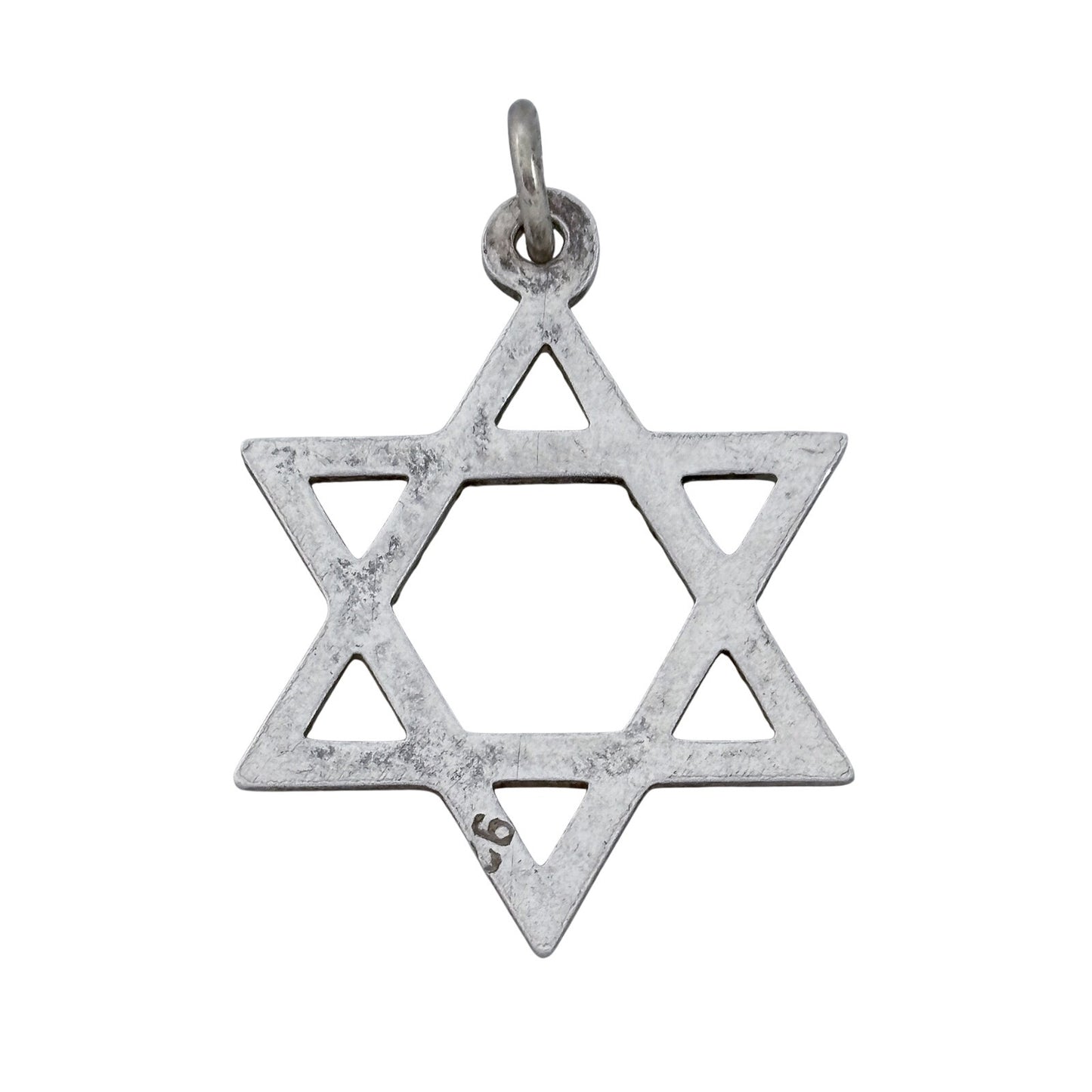 Vintage Sterling Silver 925 Star of David Charm