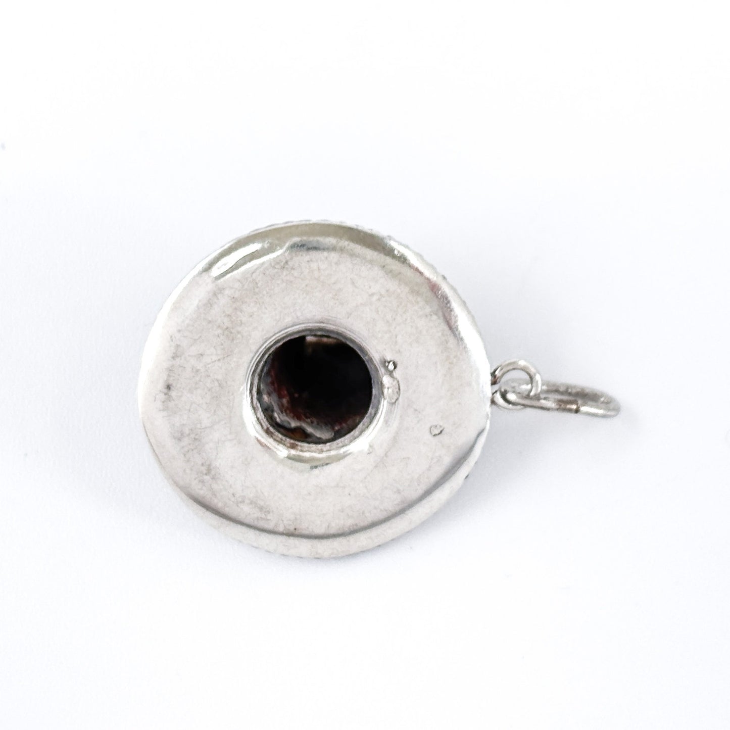 Vintage Sterling Silver 925 3D Sombrero Hat Charm Pendant