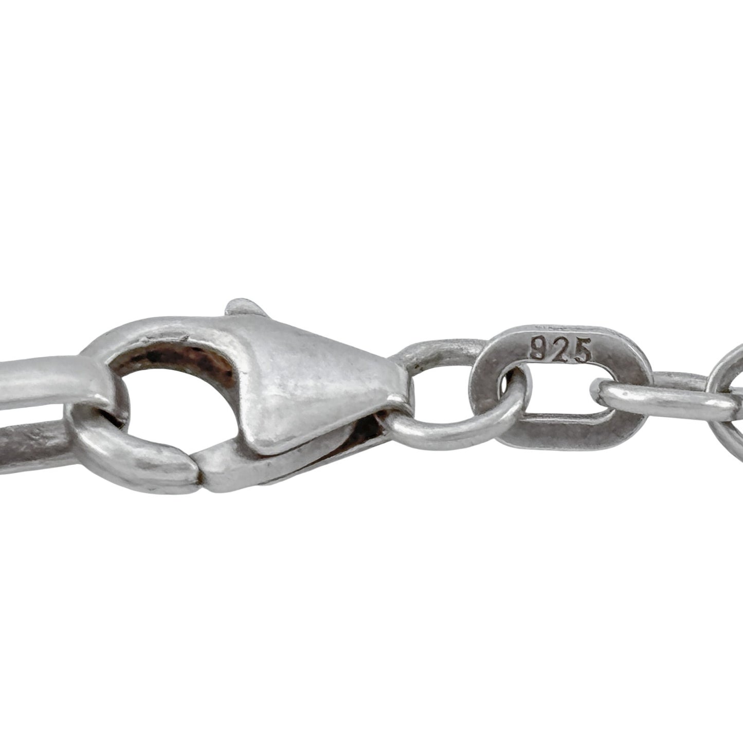 Vintage Sterling Silver 925 5mm Link Anklet 11"