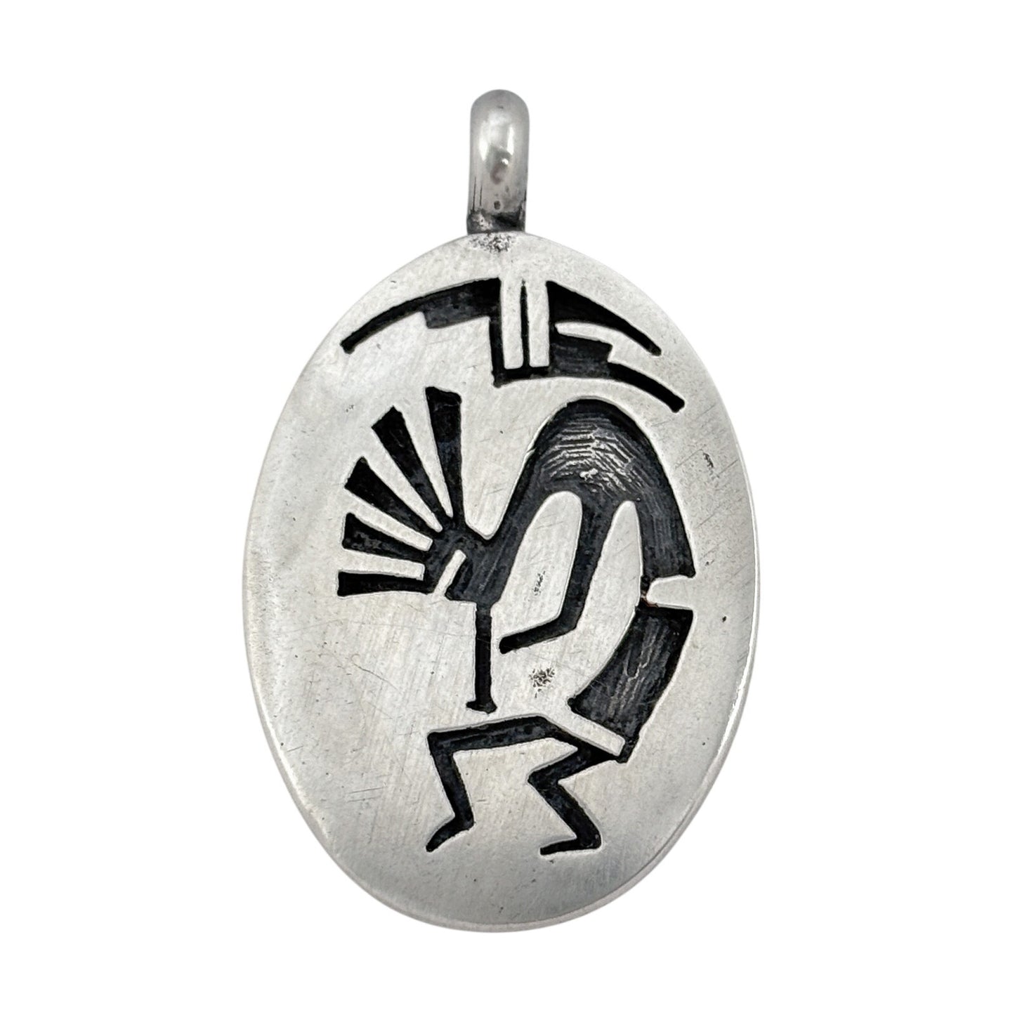 Vintage Sterling Silver 925 Kokopelli Pendant