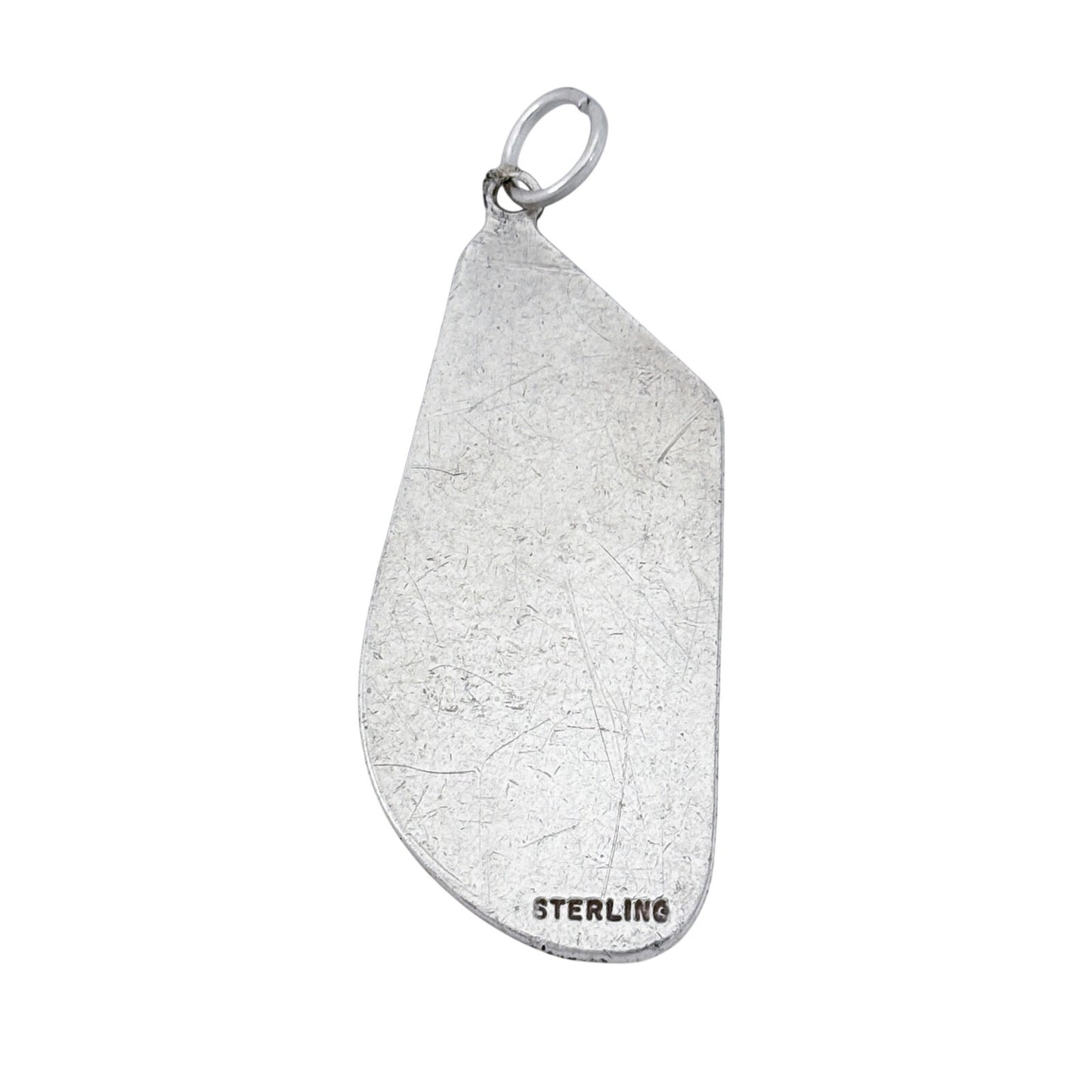 Vintage Sterling Silver 925 Ave Maria Pendant