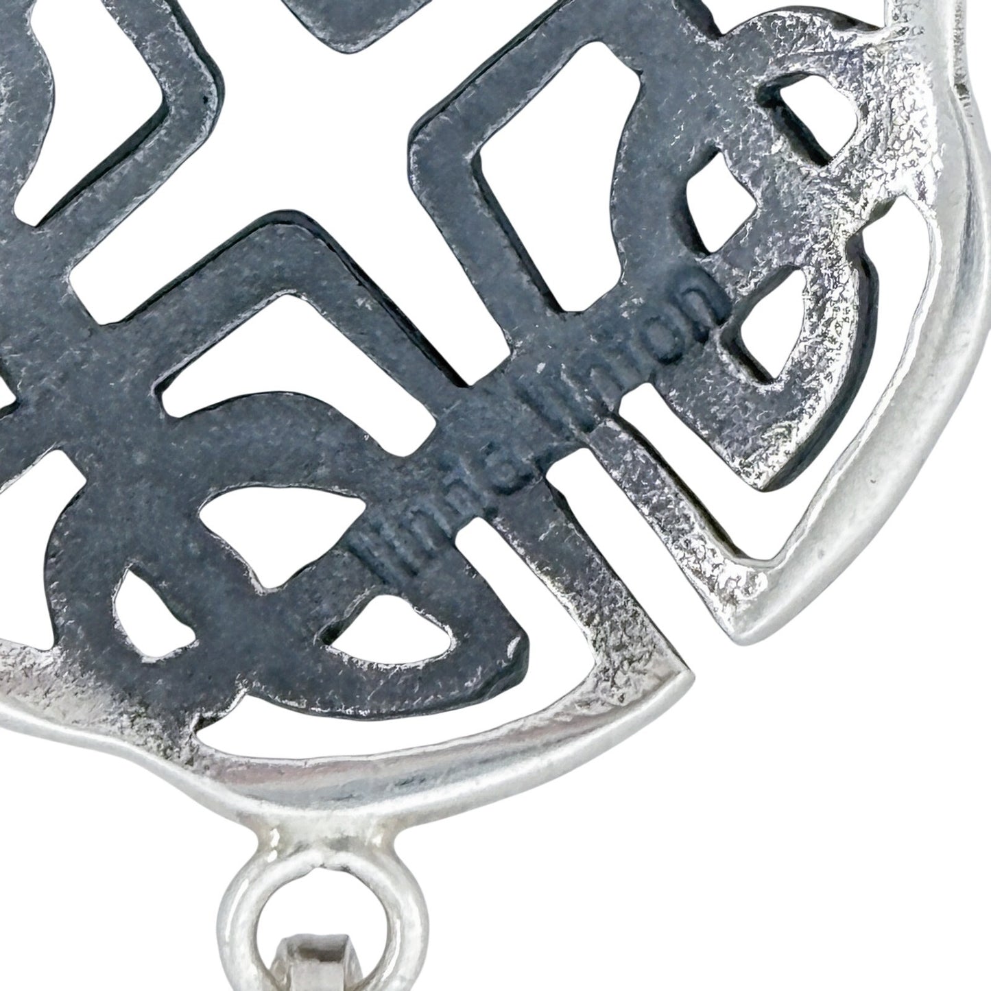 Vintage Sterling Silver 925 Celtic Knot Pendant