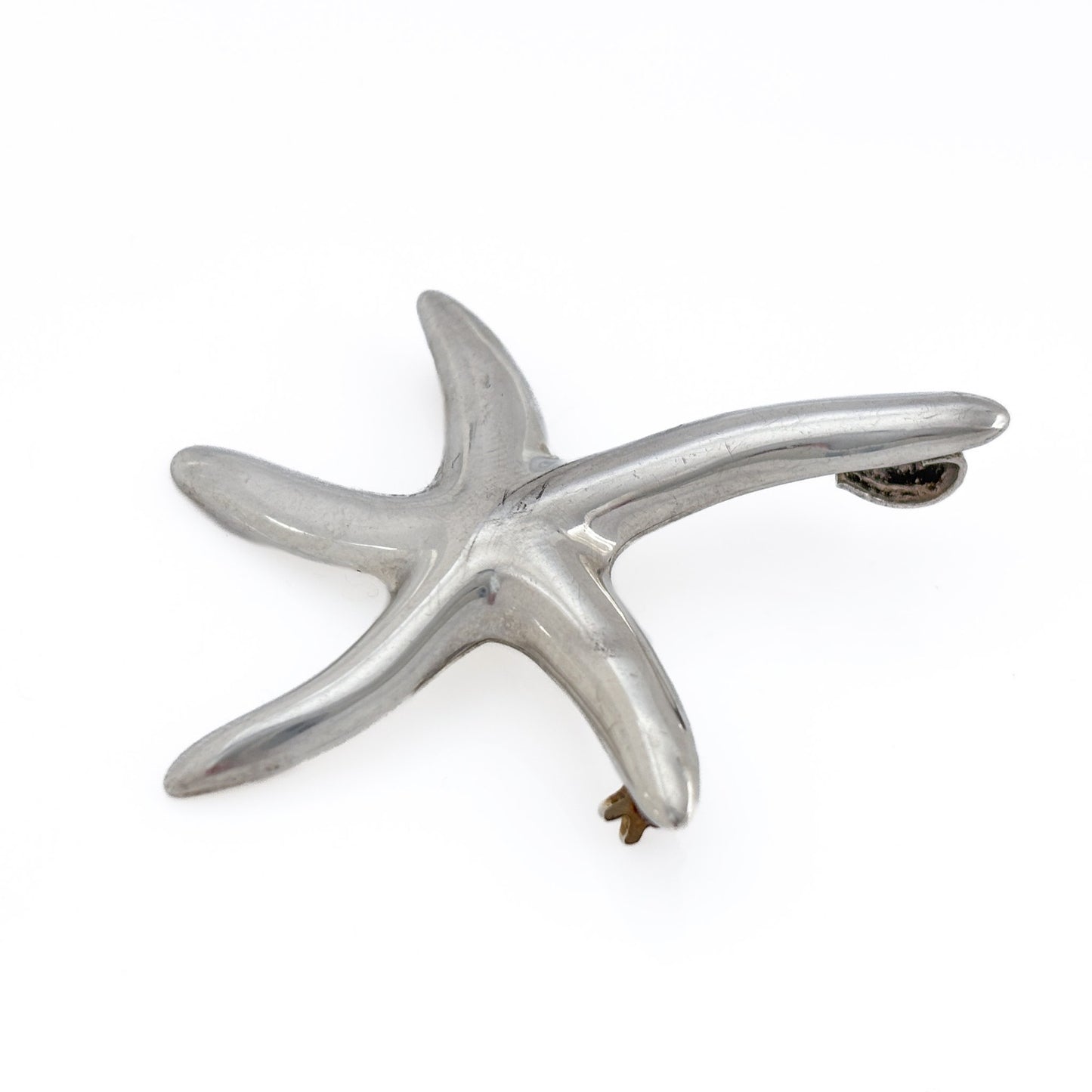Vintage Sterling Silver 925 Starfish Brooch