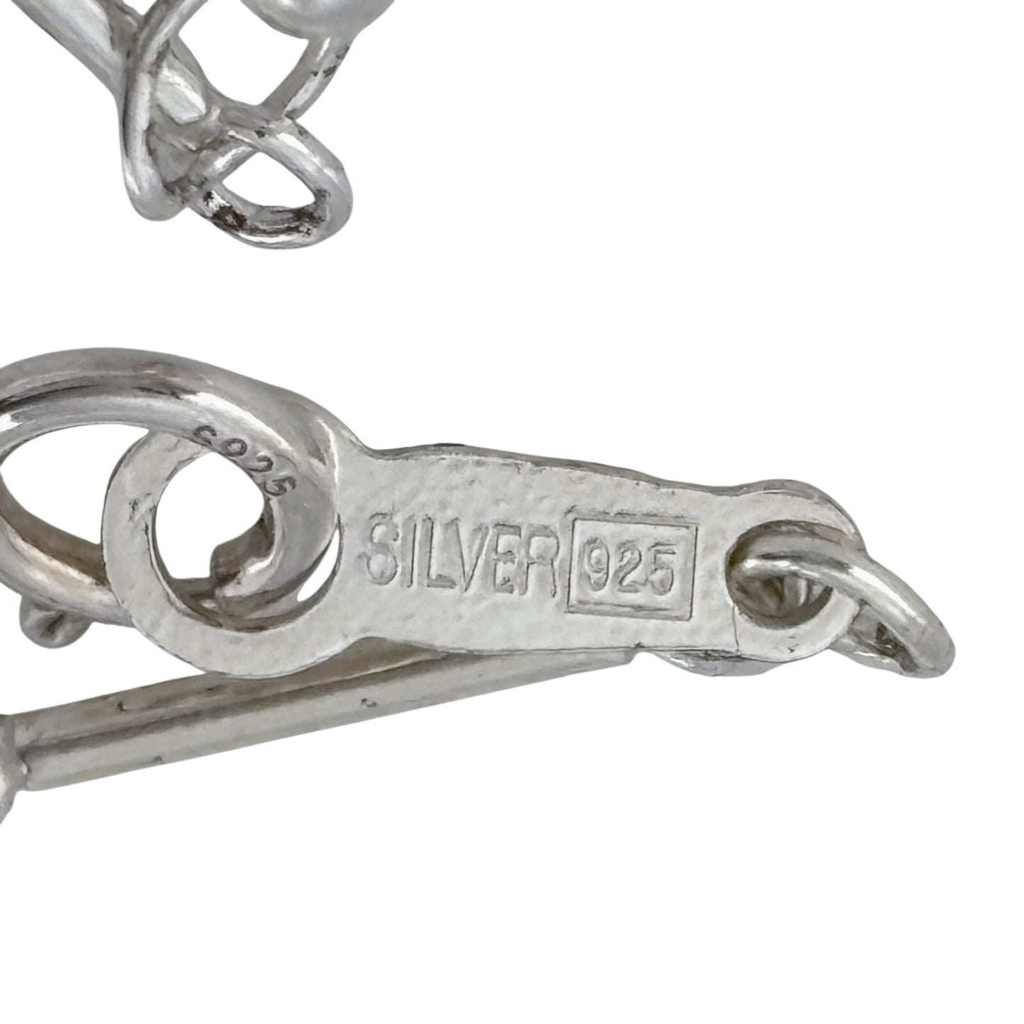 Vintage Sterling Silver 925 Bar Link Bracelet 7"