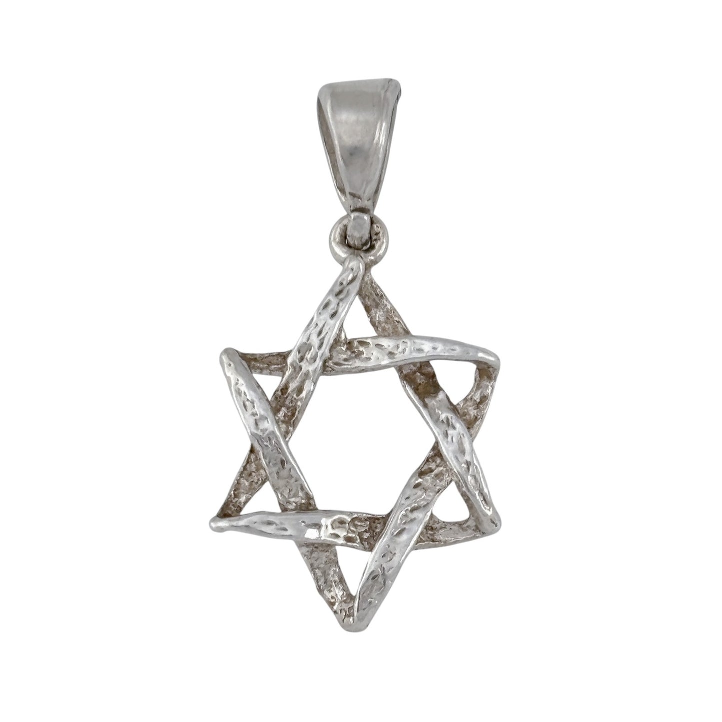 Vintage Sterling Silver 925 Star of David Pendant