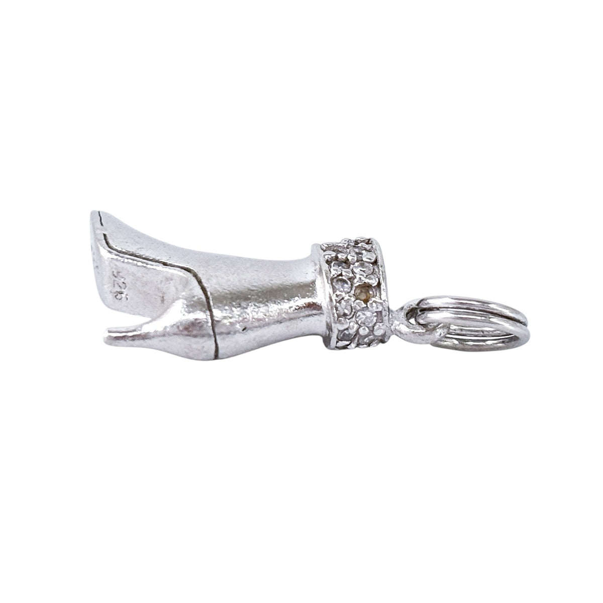 Vintage Sterling Silver 925 High-Heel Shoe Charm