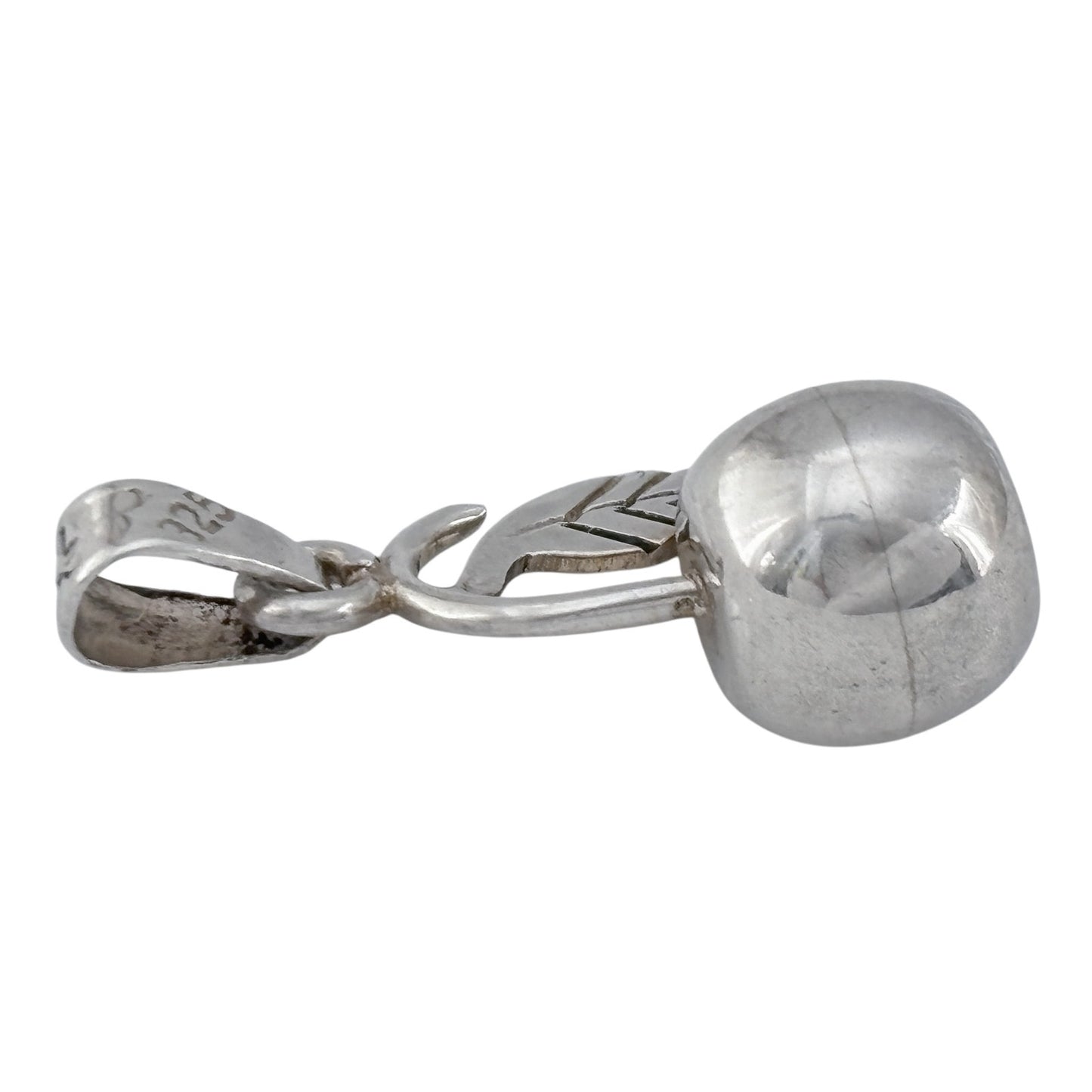 Vintage Sterling Silver 925 Cherry Pendant