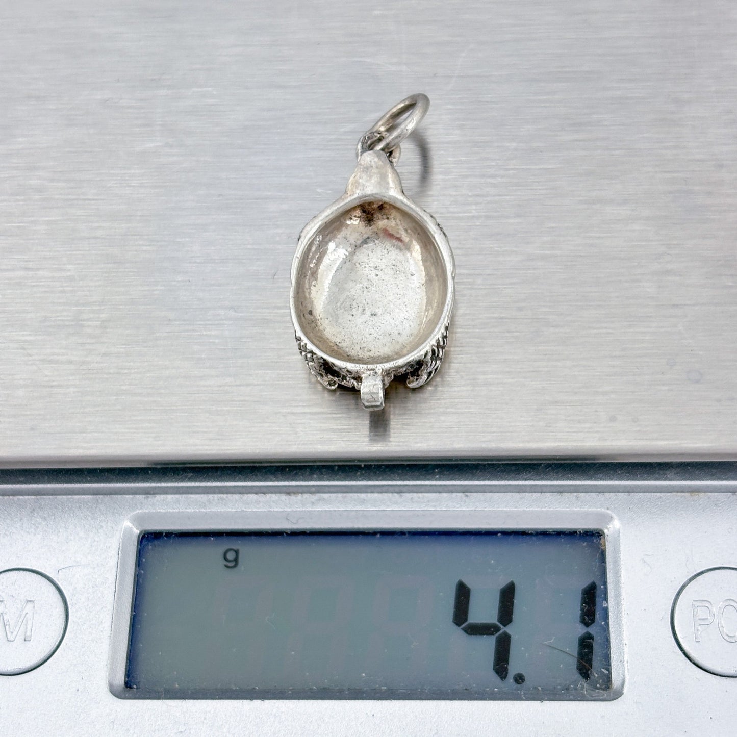 Vintage Sterling Silver 925 Turtle Charm