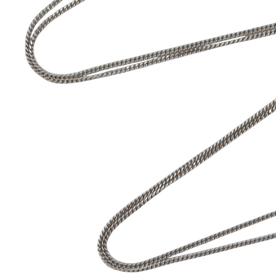 Vintage Sterling Silver 925 Curb Link Chain Necklace 18"