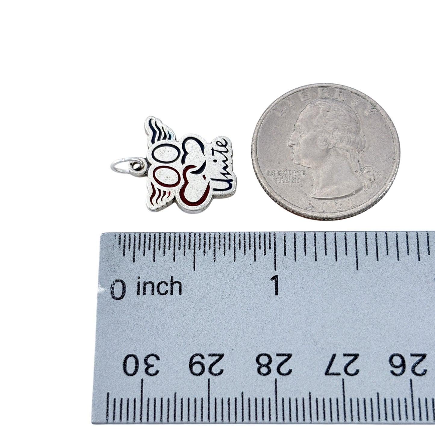 Vintage Sterling Silver 925 Unite ABWA Charm