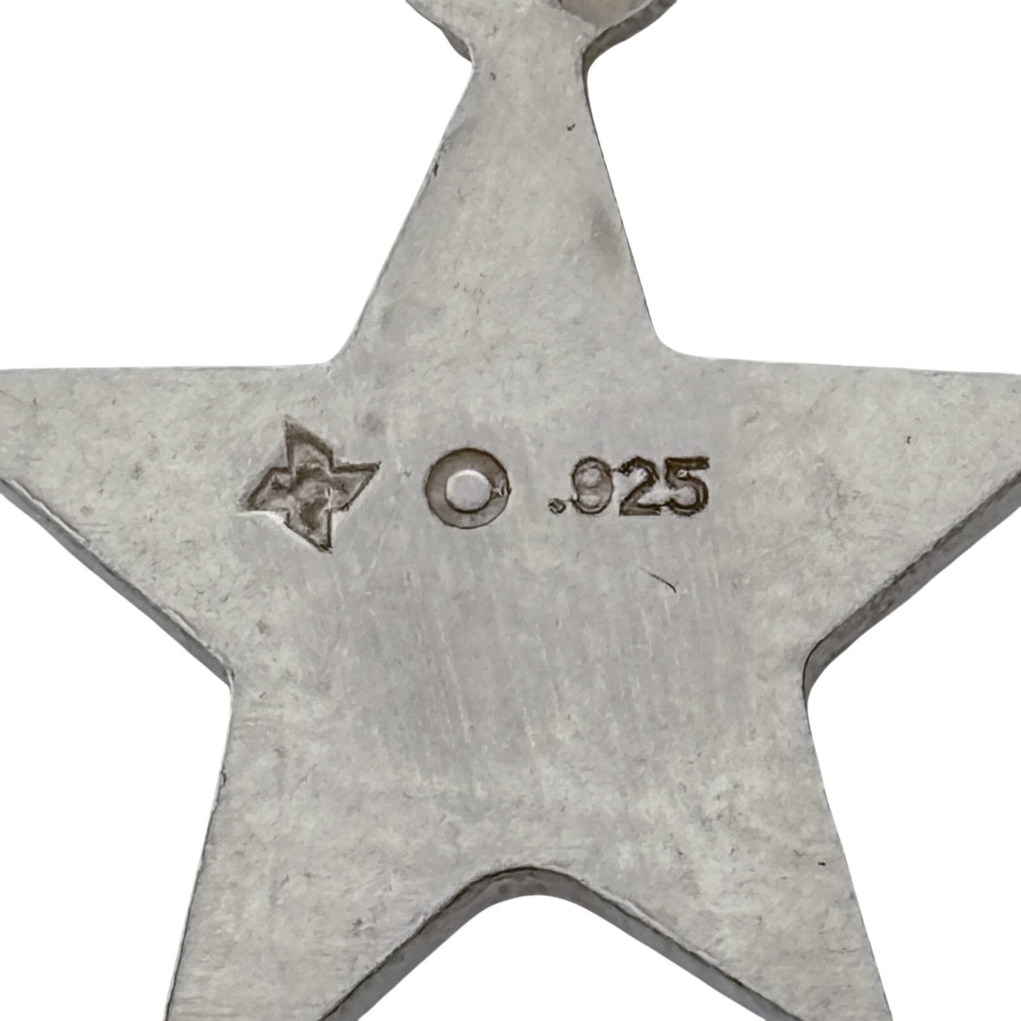 Vintage Sterling Silver 925 Star 22 Charm