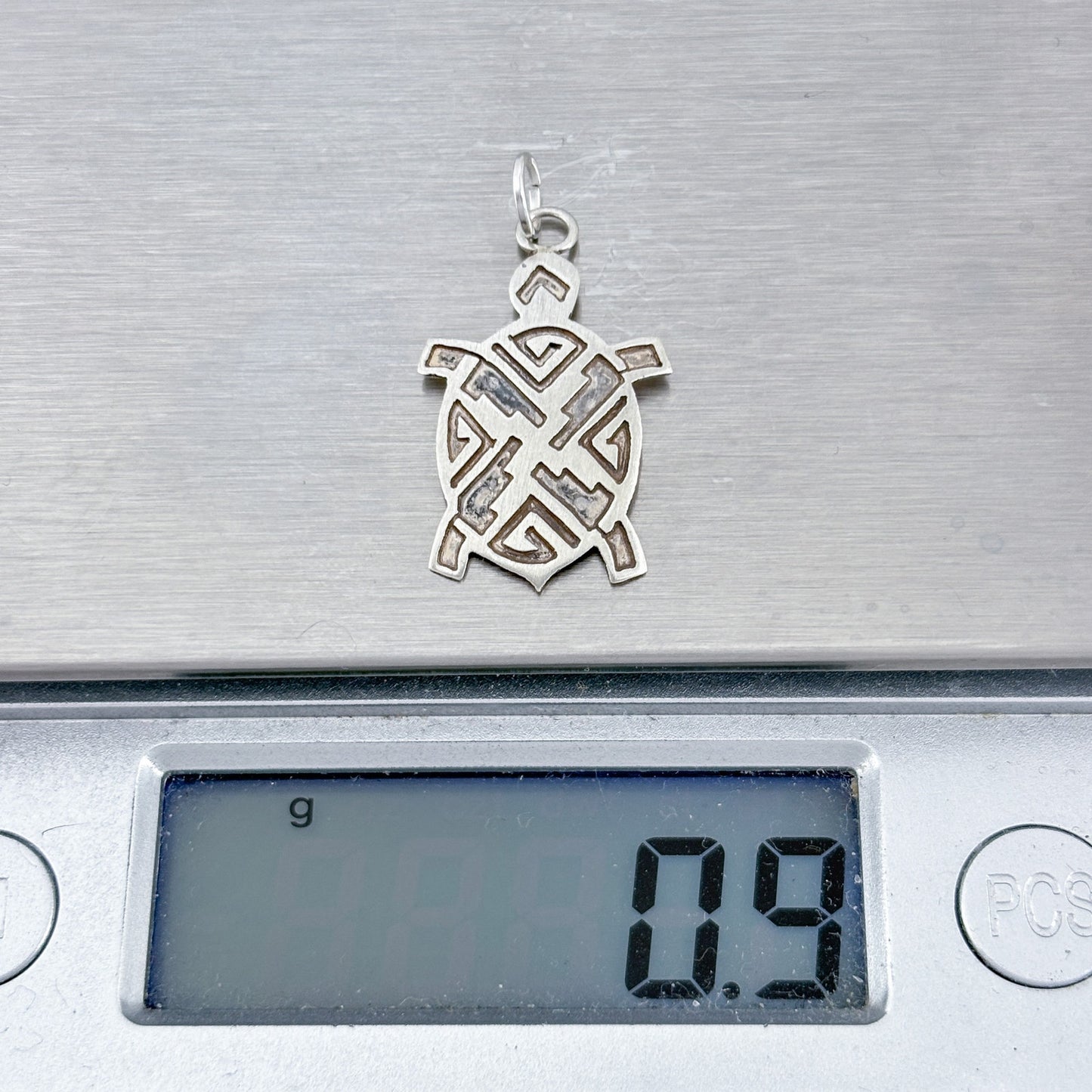 Vintage Sterling Silver 925 Turtle Charm