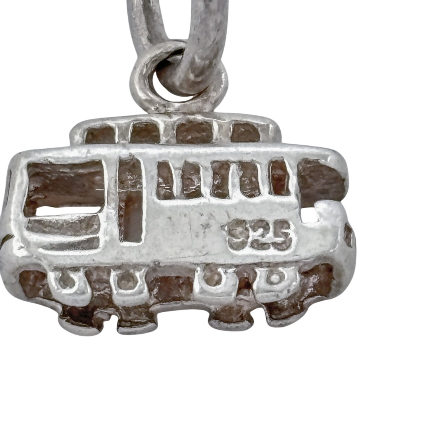 Vintage Sterling Silver 925 San Francisco Cable Car Charm