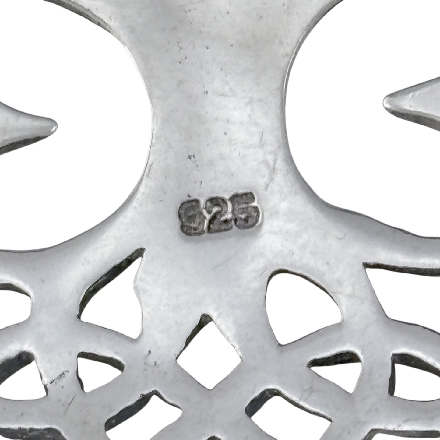 Vintage Sterling Silver 925 Tree of Life Celtic Pendant