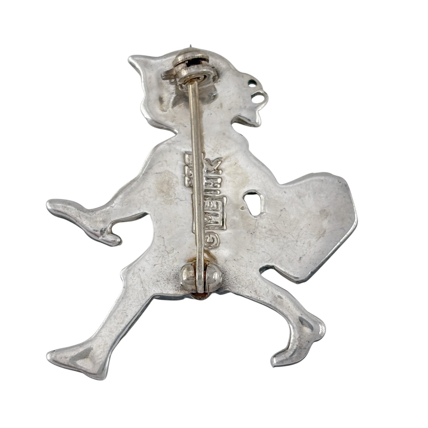 Vintage Mary Engelbreit Sterling Silver 925 Little Girl Brooch