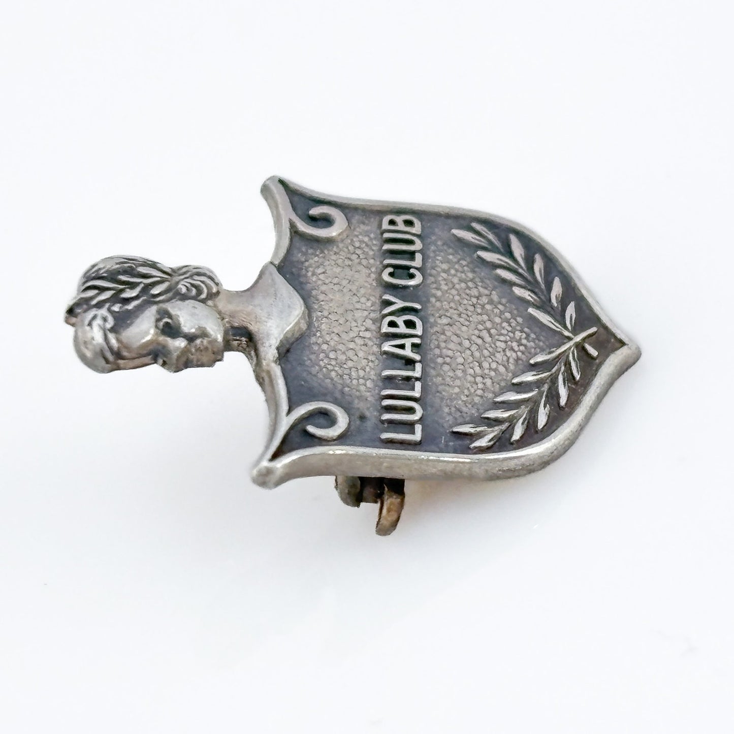 Vintage Sterling Silver 925 Lullaby Club Brooch