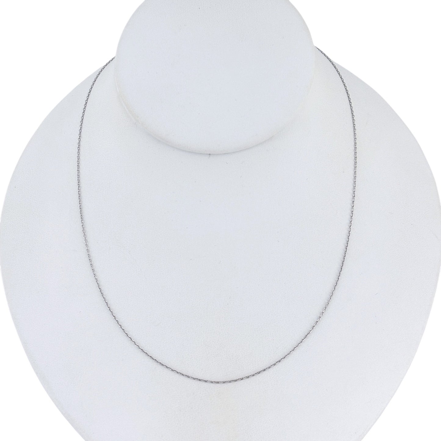 Vintage Italian Sterling Silver 925 Cable Chain Necklace 18"