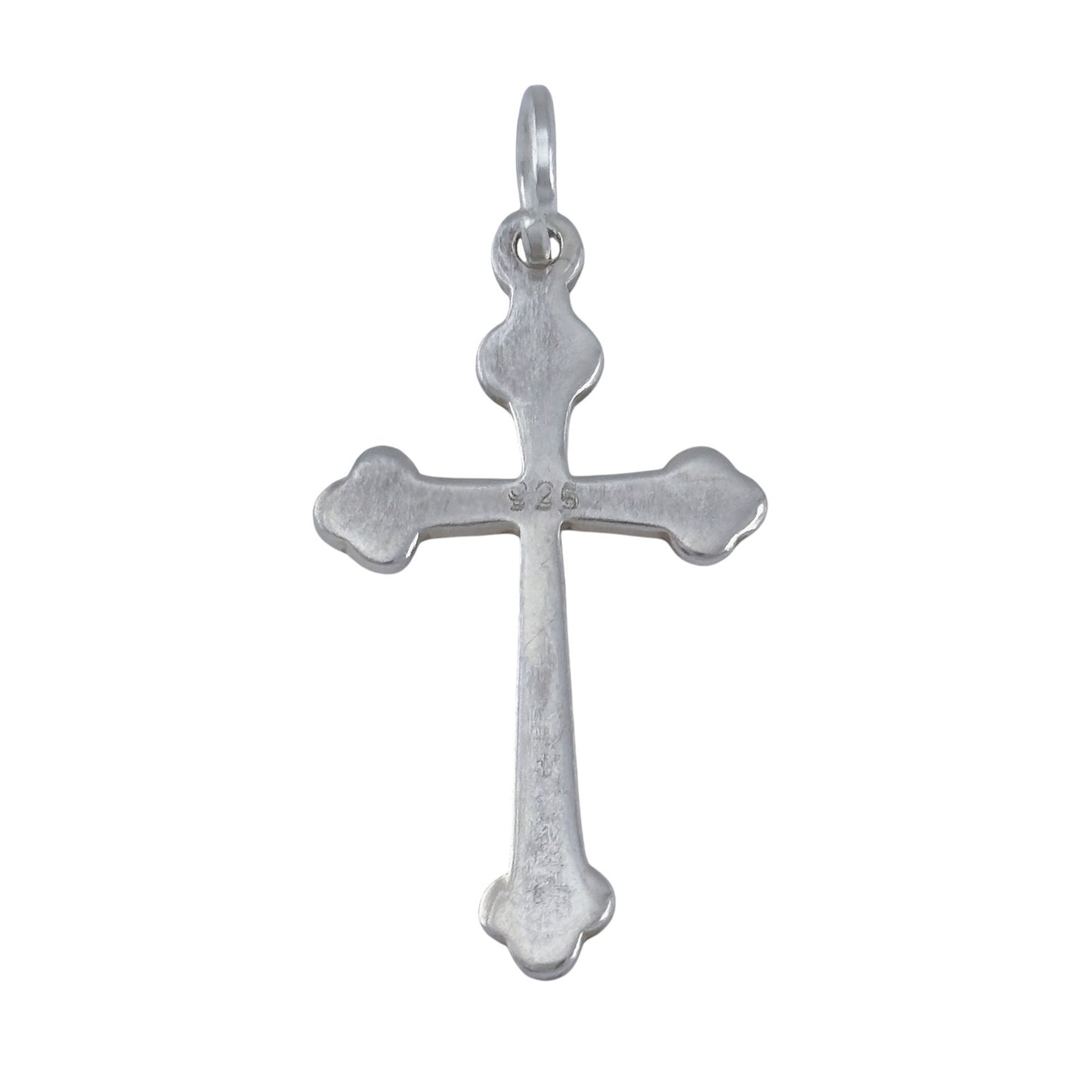 Vintage Sterling Silver 925 Dainty Cross Pendant