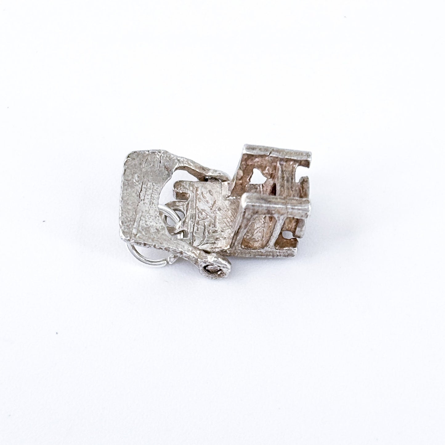 Vintage Sterling Silver 925 Baby High Chair Charm