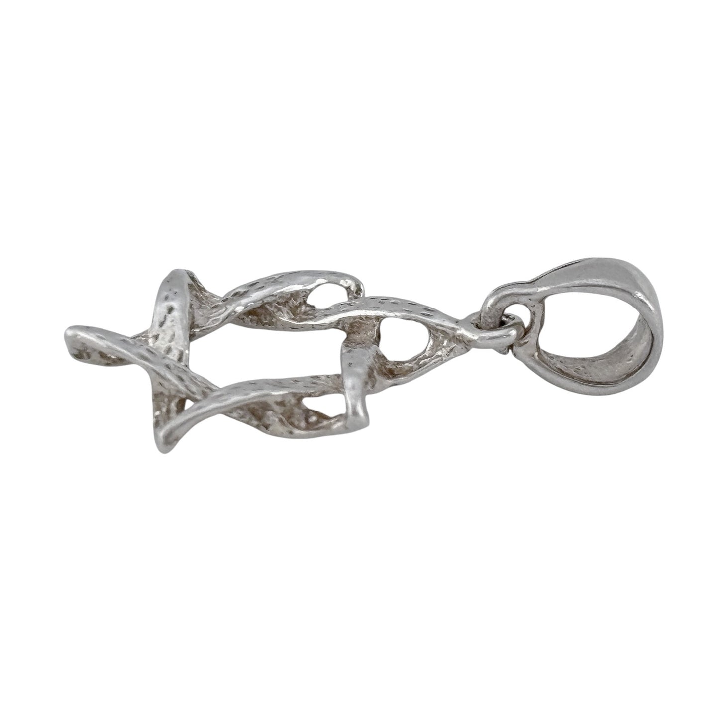 Vintage Sterling Silver 925 Star of David Pendant